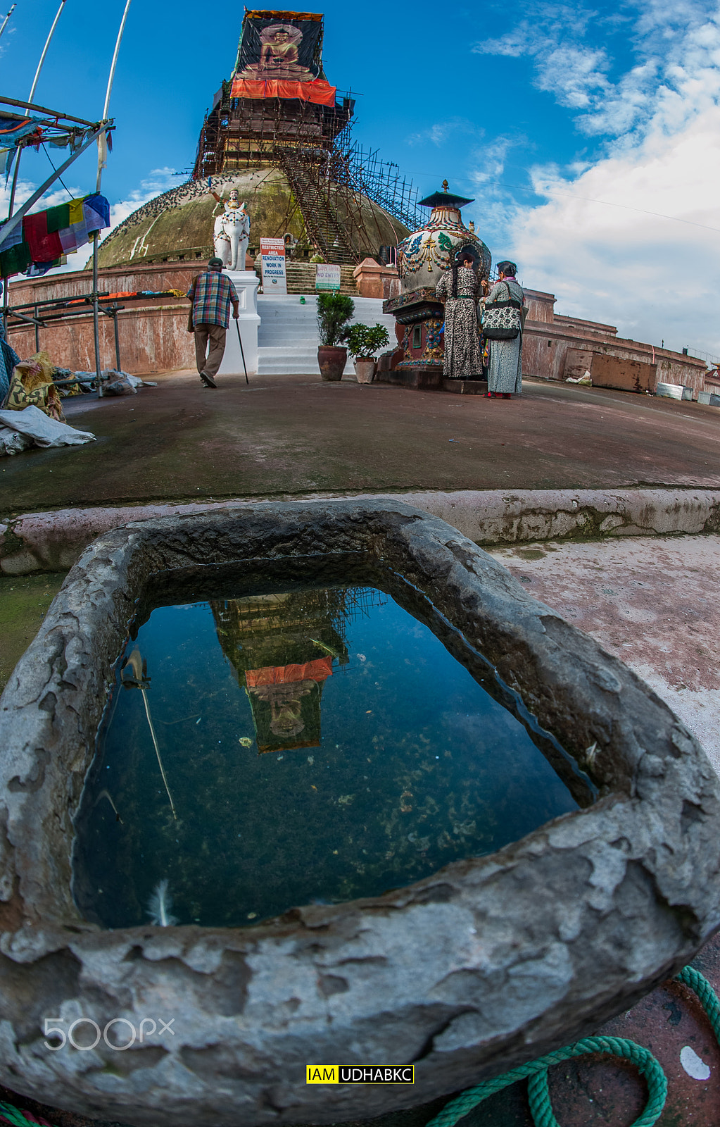 Nikon D700 + Nikon AF Fisheye-Nikkor 16mm F2.8D sample photo. Reflection photography