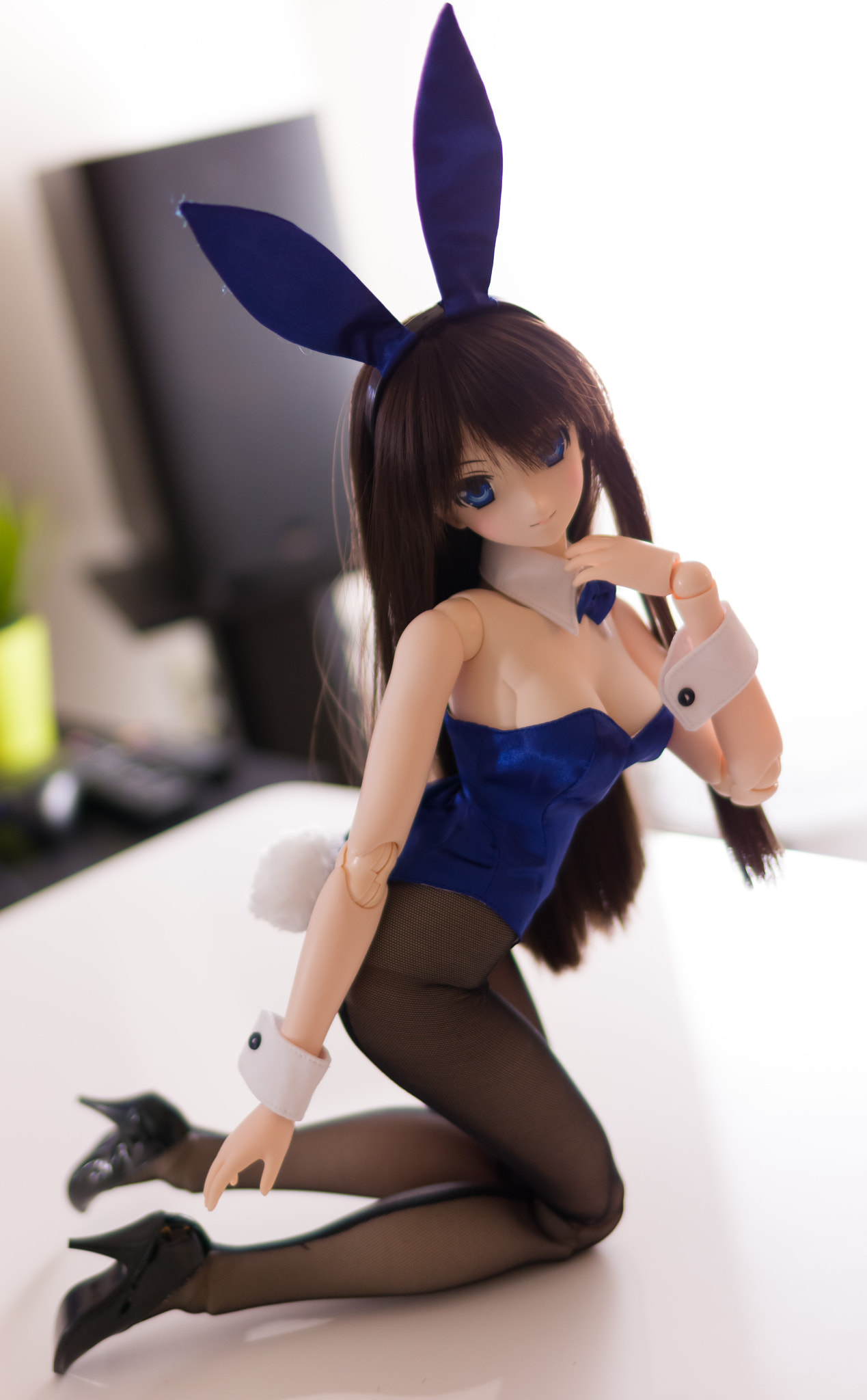 Pentax K-3 sample photo. Doll wearing playboy bunny photography