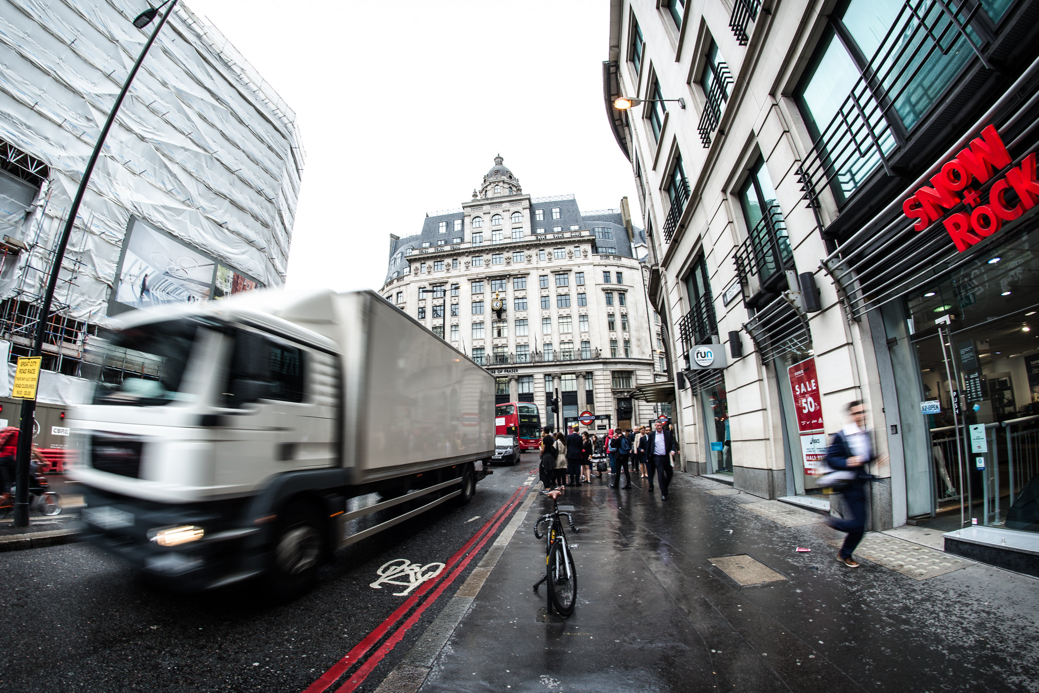 Nikon D600 + Samyang 12mm F2.8 ED AS NCS Fisheye sample photo. Man vs machine photography