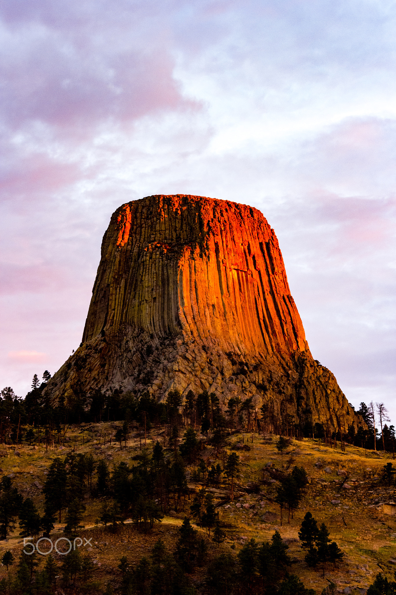 Devils Tower in the Morning