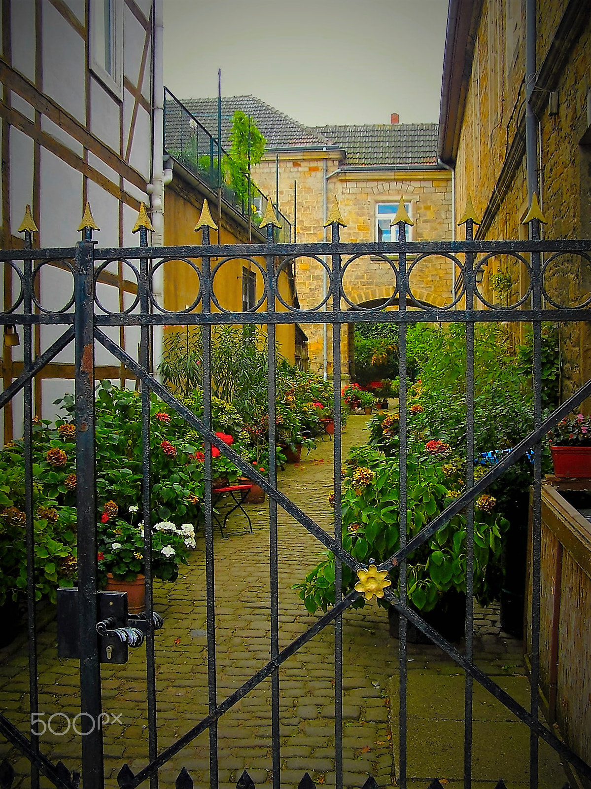 Kodak DX6490 ZOOM DIGITAL CAMERA sample photo. Secret garden photography