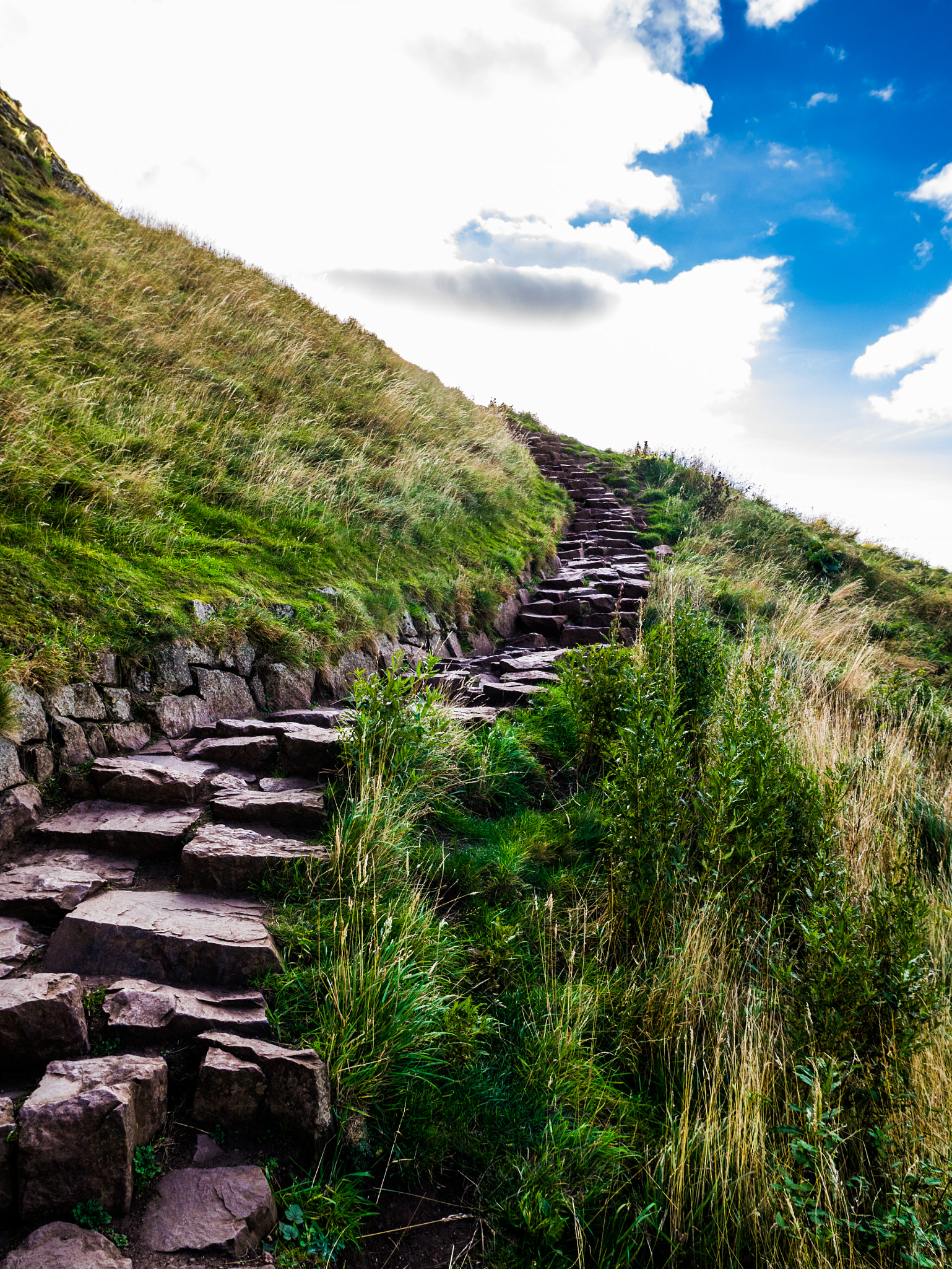 Panasonic Lumix DMC-GM1 sample photo. Arthurs seat edinburgh photography