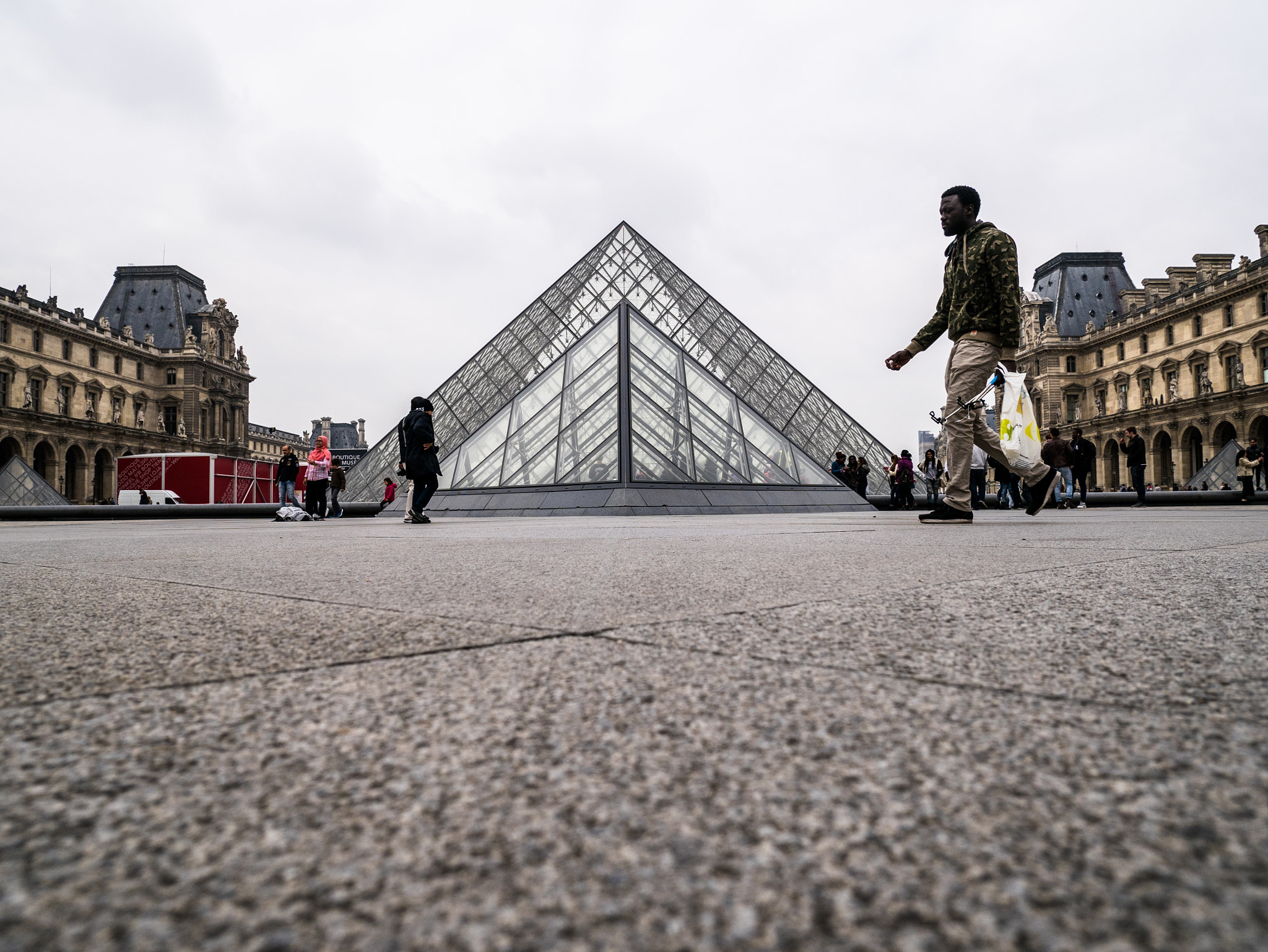 Panasonic Lumix DMC-GM1 sample photo. Louvre photography