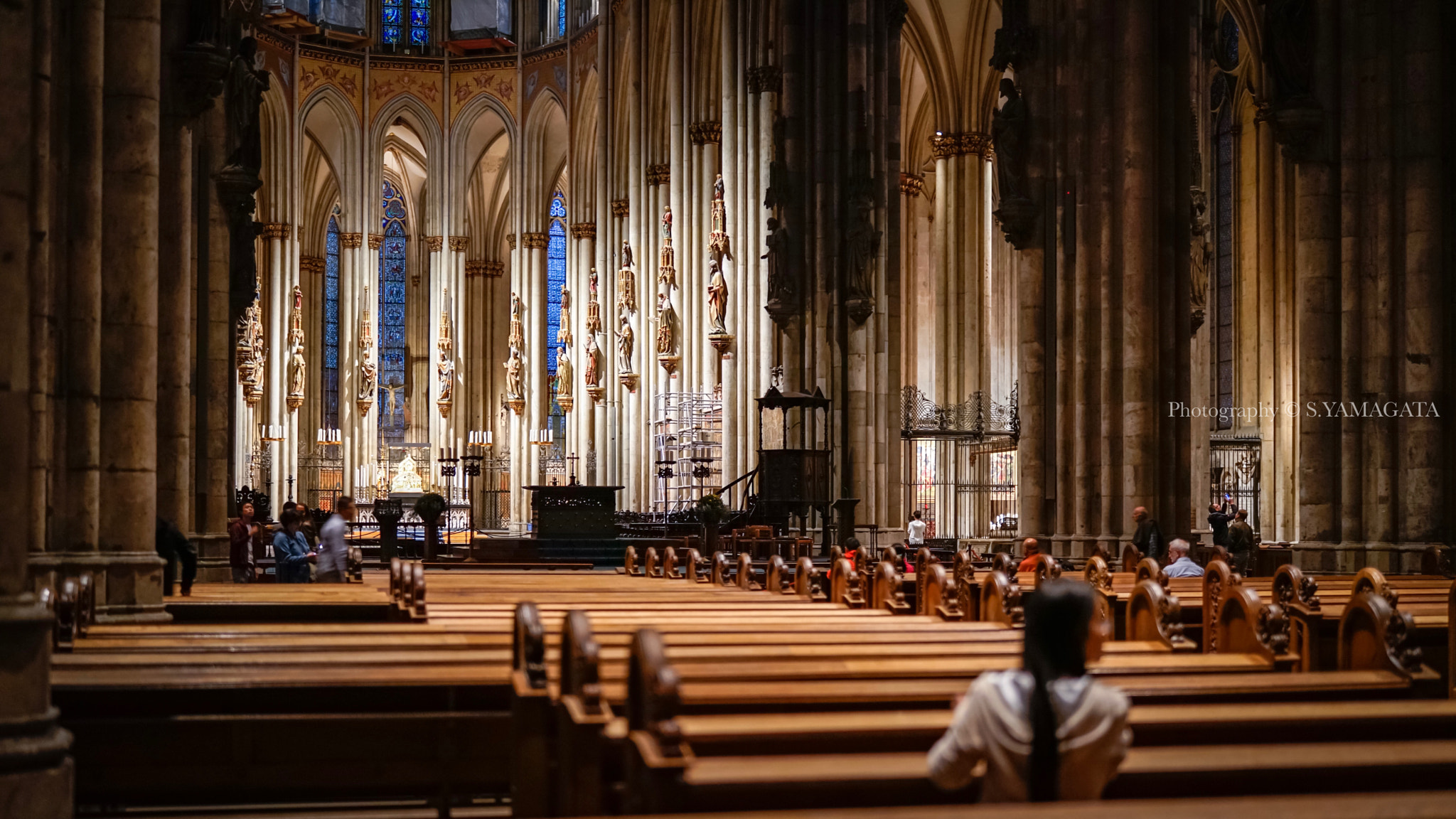 Sony Planar T* FE 50mm F1.4 ZA sample photo. Cologne cathedral photography