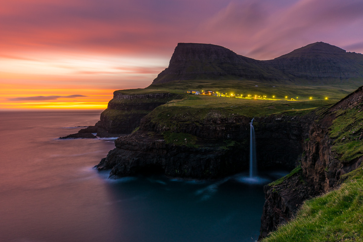 Tamron 18-270mm F3.5-6.3 Di II PZD sample photo. Gasadalur on vagar island photography