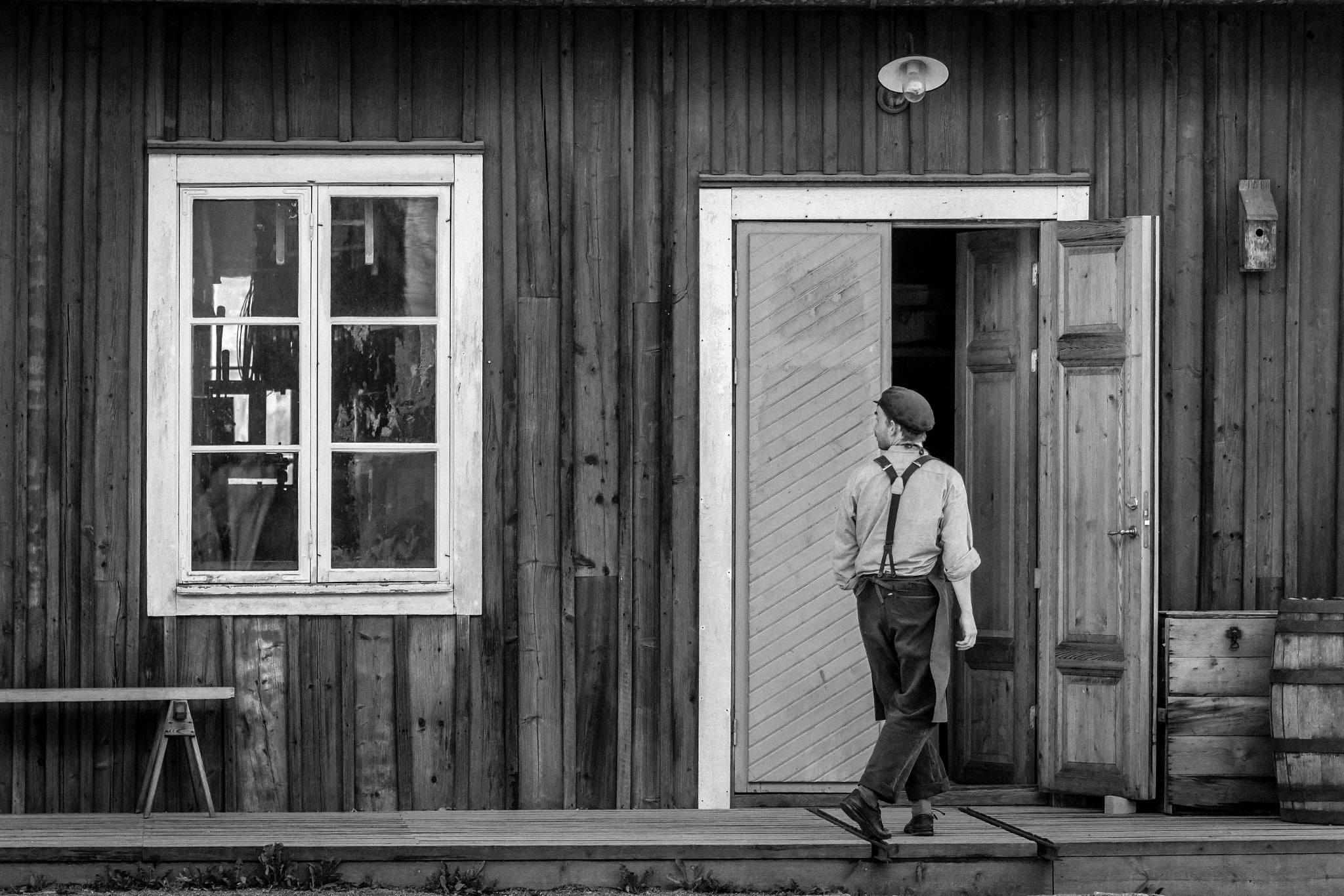 ZEISS Batis 85mm F1.8 sample photo. Furniture worker in sweden photography