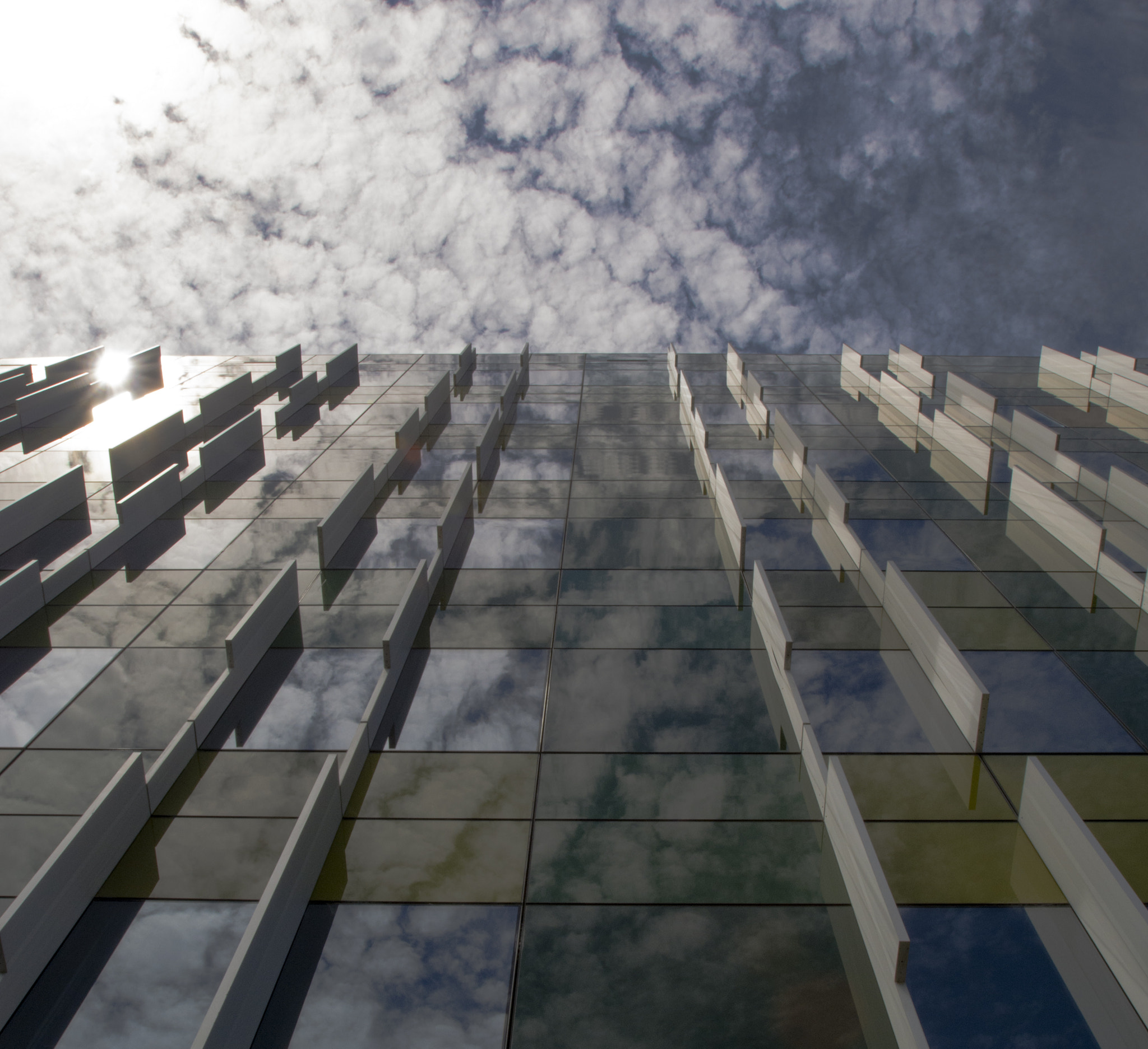 Nikon AF-S Nikkor 17-35mm F2.8D ED-IF sample photo. Hospital reflection photography