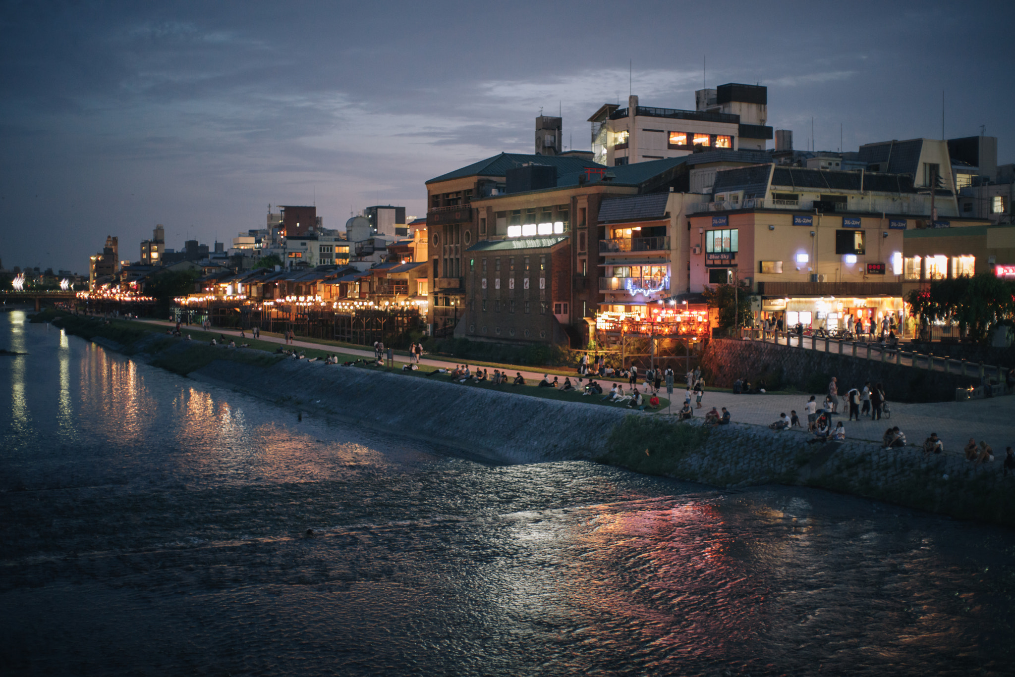 Pentax K-1 sample photo. Kyoto night. photography