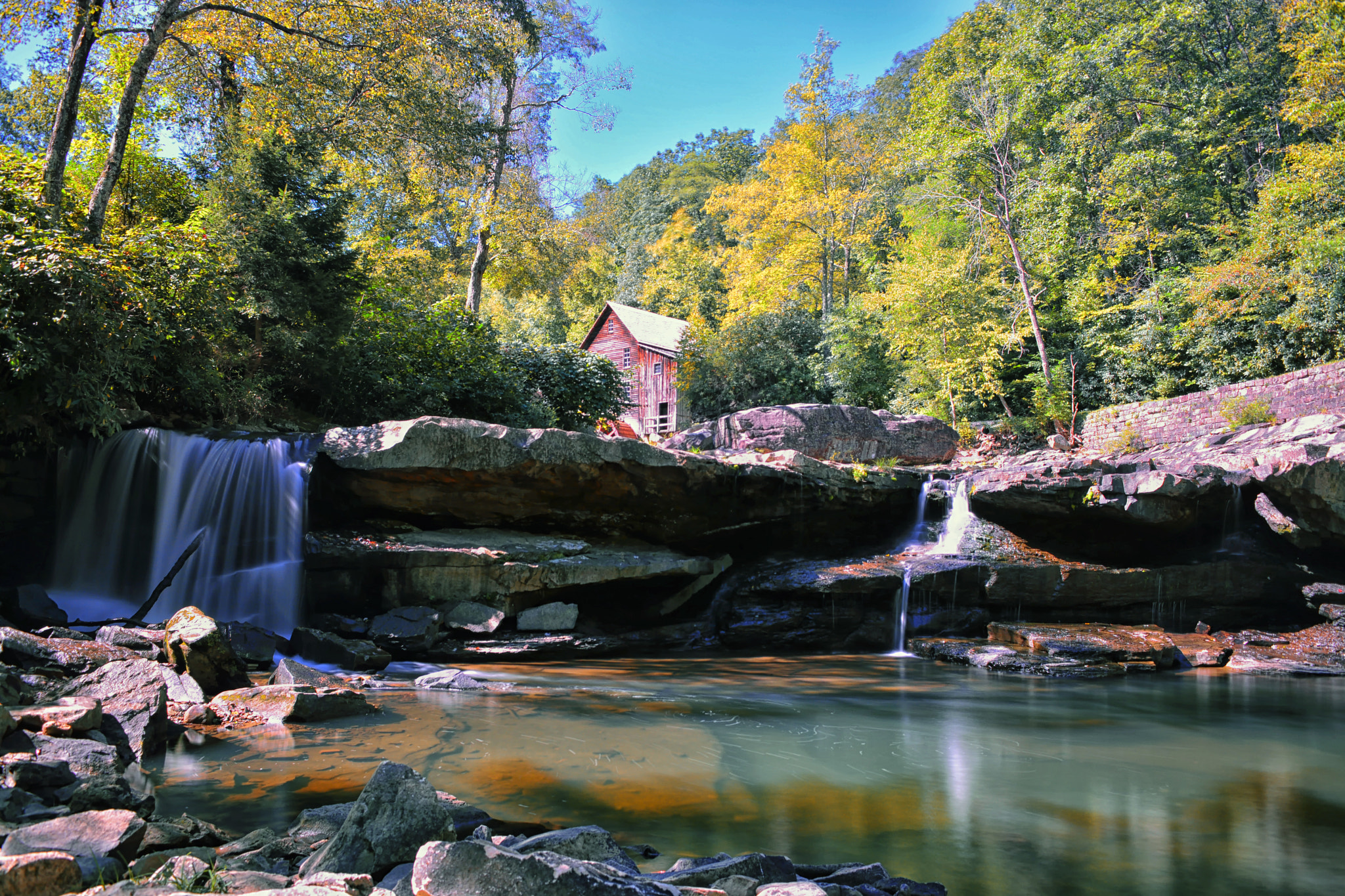 Nikon D7100 sample photo. Glade creek mill 2 photography