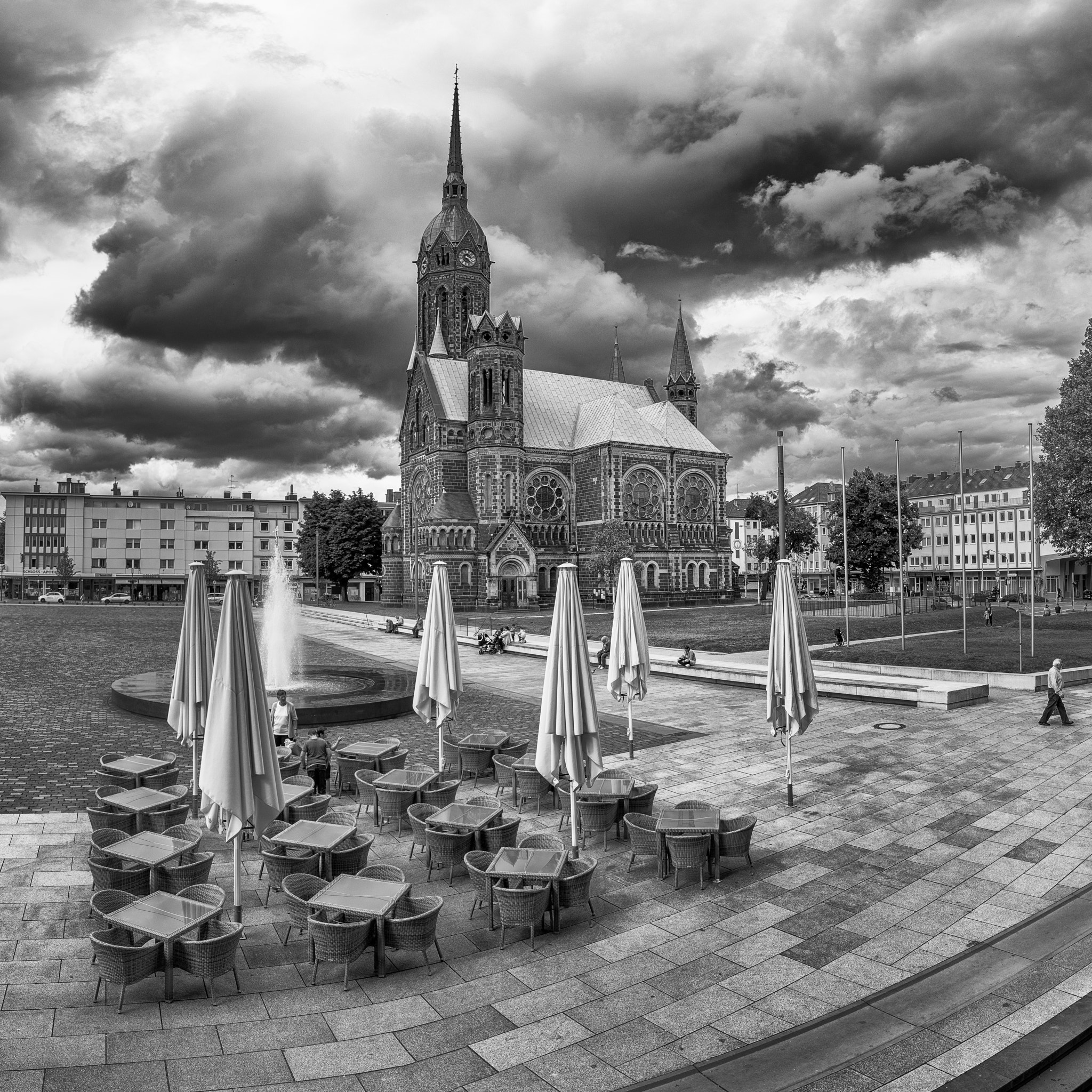 Sony SLT-A68 sample photo. Ev. hauptkirche rheydt photography