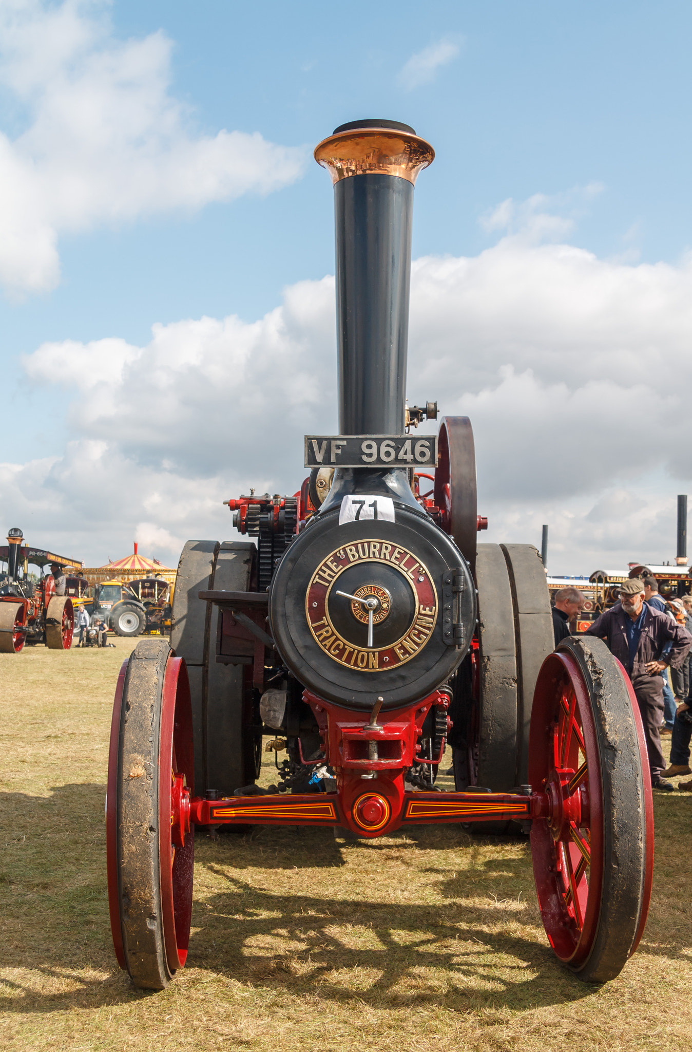 Canon EF-S 17-85mm F4-5.6 IS USM sample photo. Burrell traction engine c1930 photography
