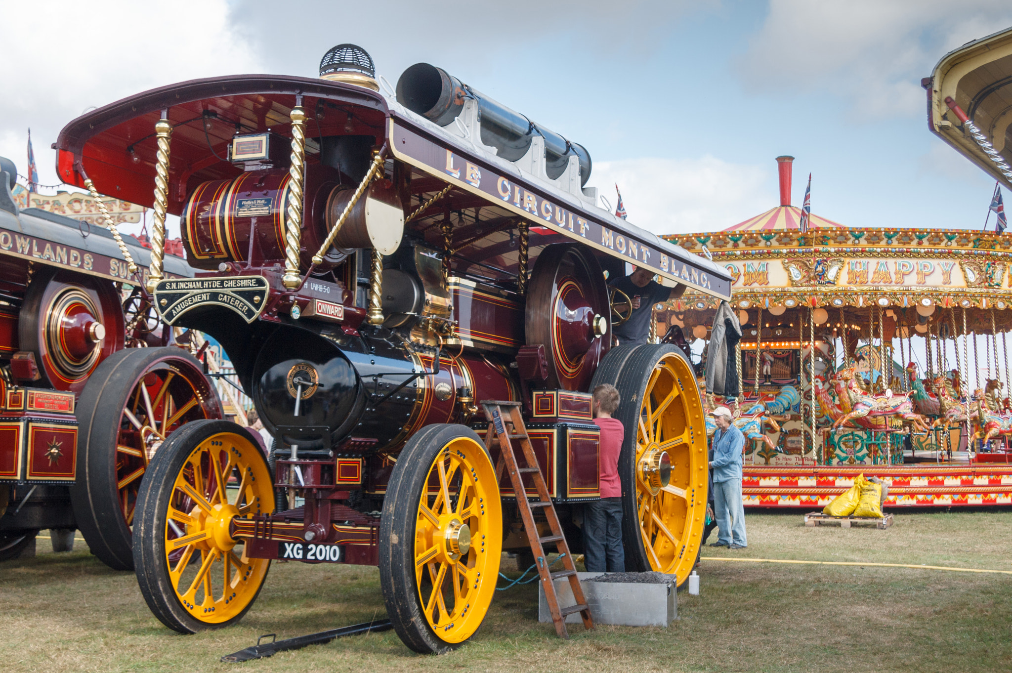 Canon EF-S 17-85mm F4-5.6 IS USM sample photo. Fowler showmans road loco onward photography