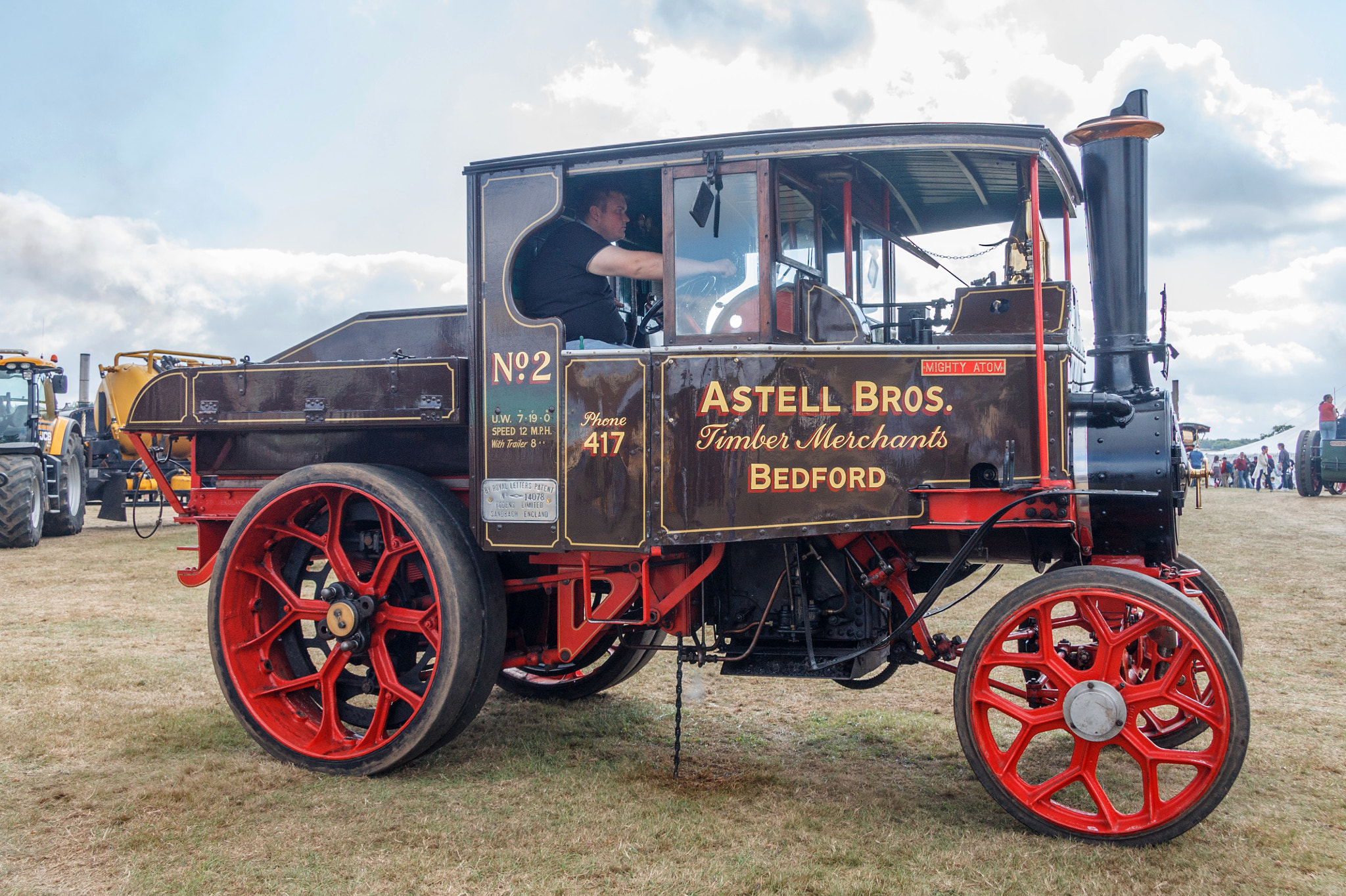 Canon EF-S 17-85mm F4-5.6 IS USM sample photo. Foden steam tractor mighty atom c1932 photography