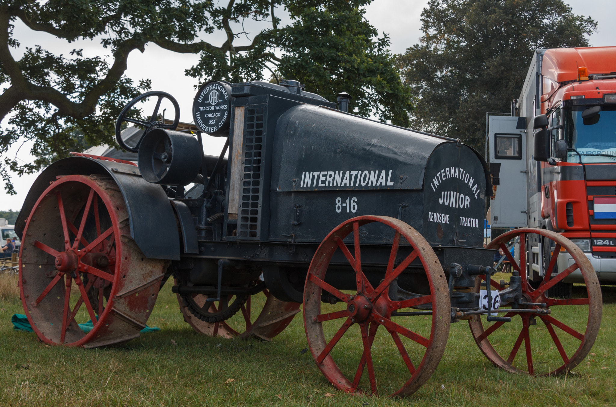 Canon EF-S 17-85mm F4-5.6 IS USM sample photo. 1918 international junior 8-16 tractor of  usa photography