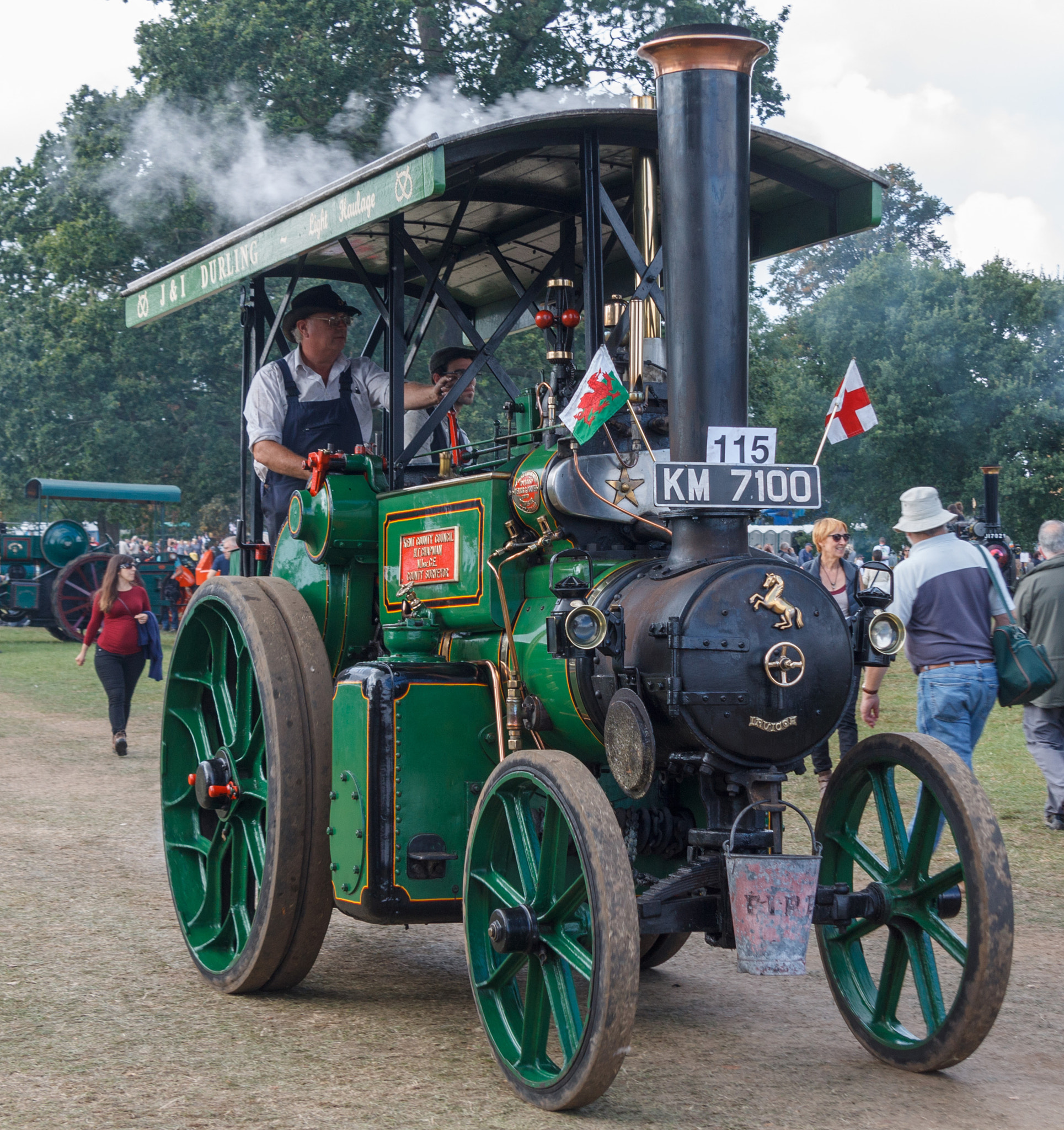 Canon EF-S 17-85mm F4-5.6 IS USM sample photo. Aveling and porter invicta tractor c1926 photography