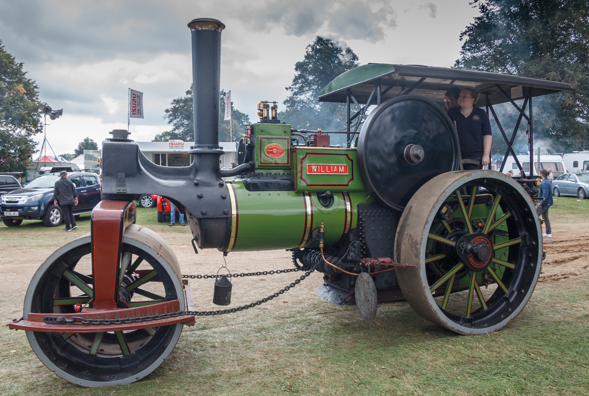 Canon EF-S 17-85mm F4-5.6 IS USM sample photo. William, the steam traction engine photography