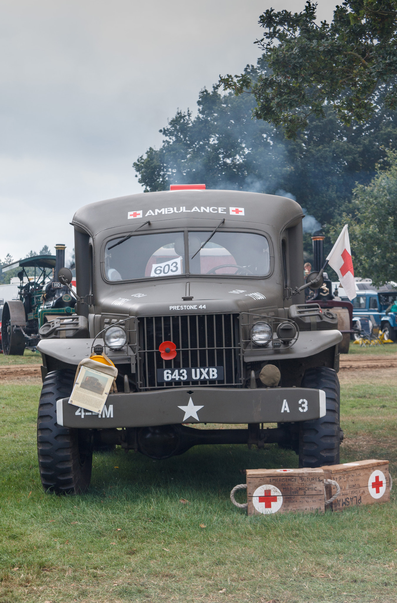 Canon EF-S 17-85mm F4-5.6 IS USM sample photo. 1942 dodge wc54 ambulance photography