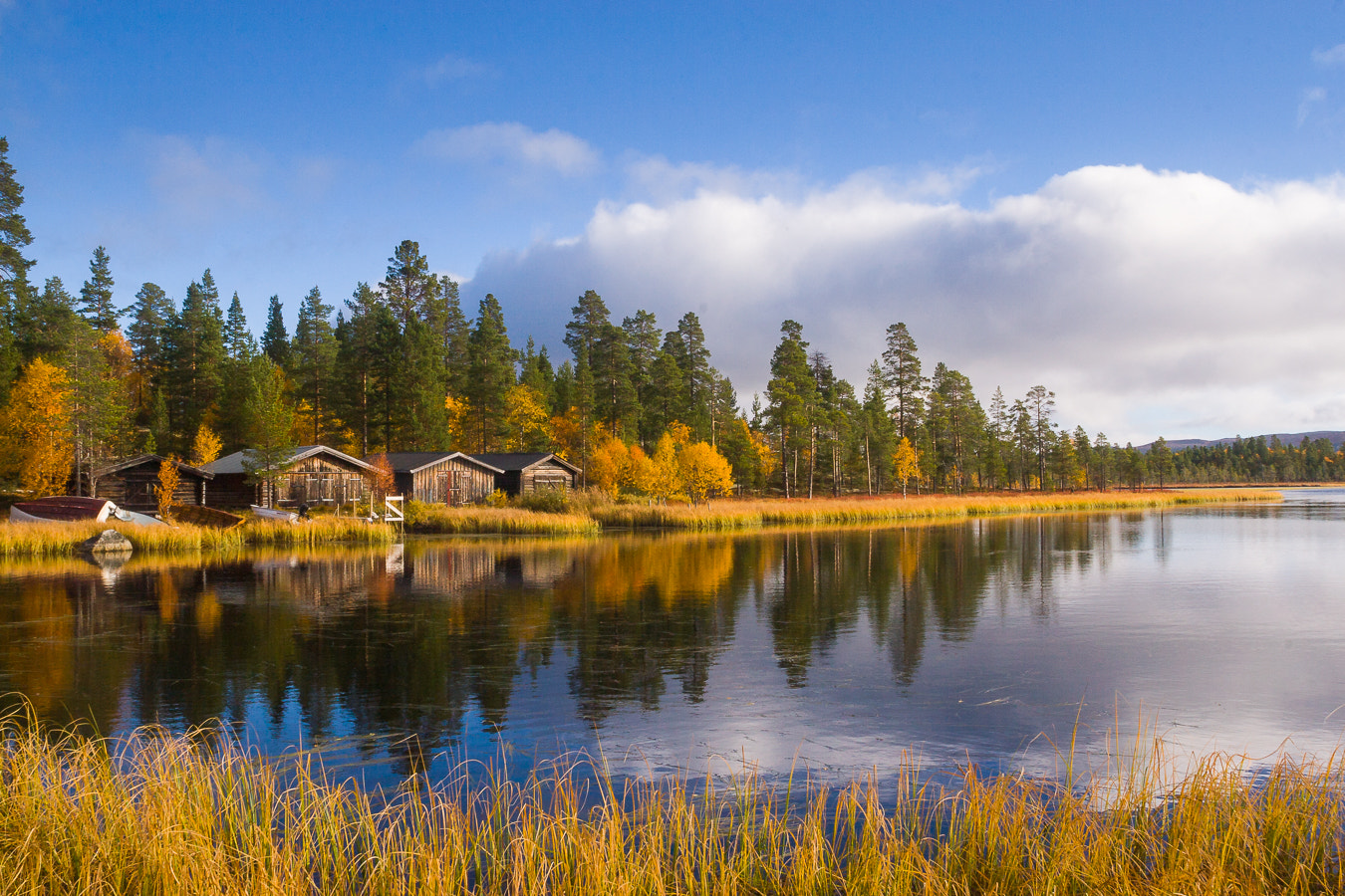 Canon EF 20-35mm F3.5-4.5 USM sample photo. Autumn reflection photography