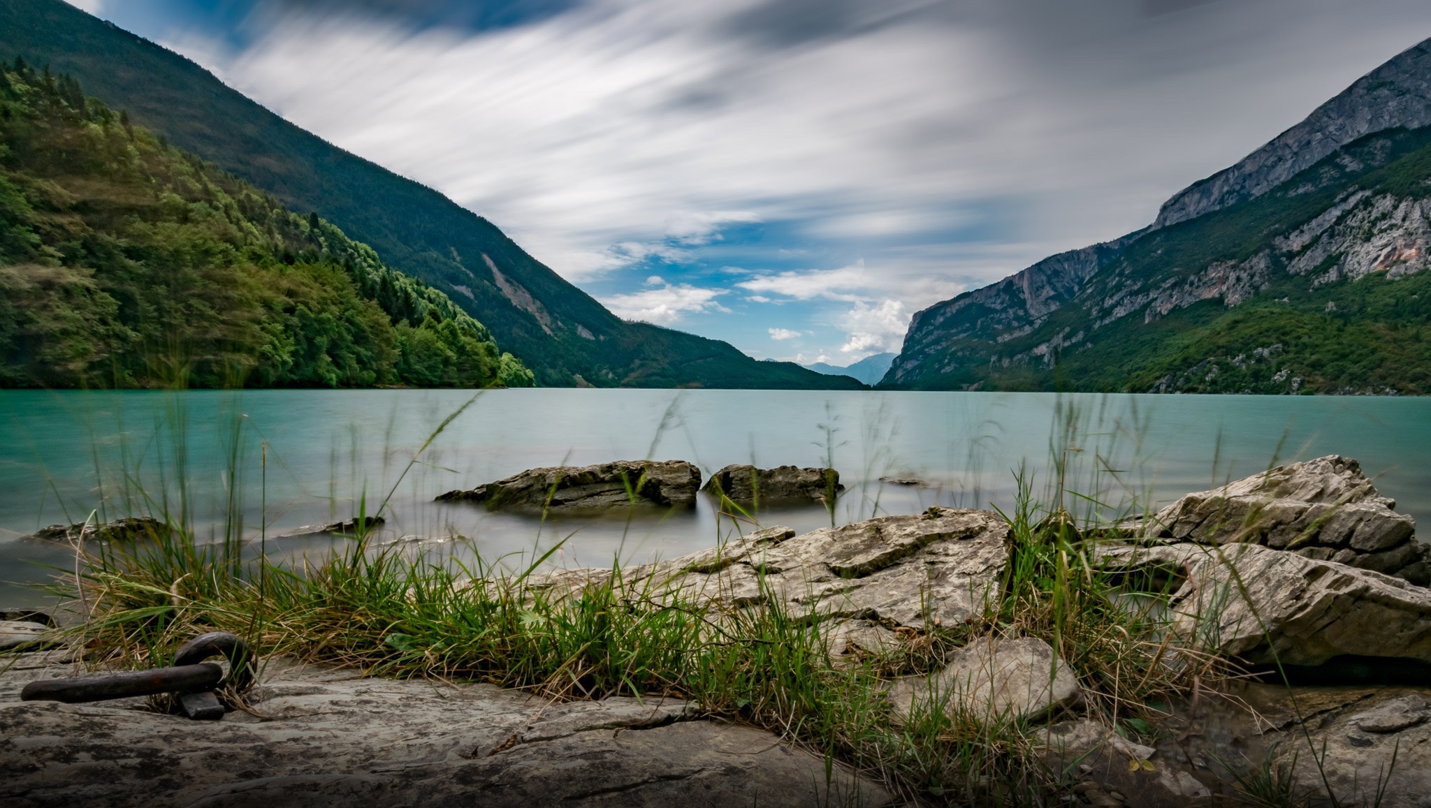 Nikon D5300 sample photo. Lake molveno view photography