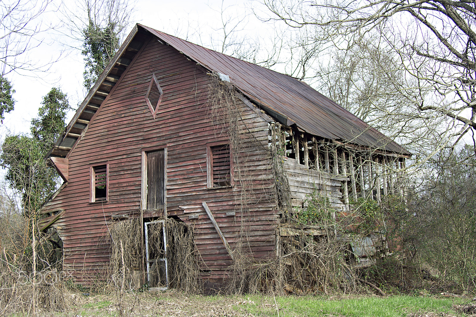 Canon EF 28-105mm f/3.5-4.5 USM sample photo. Abandon barn photography