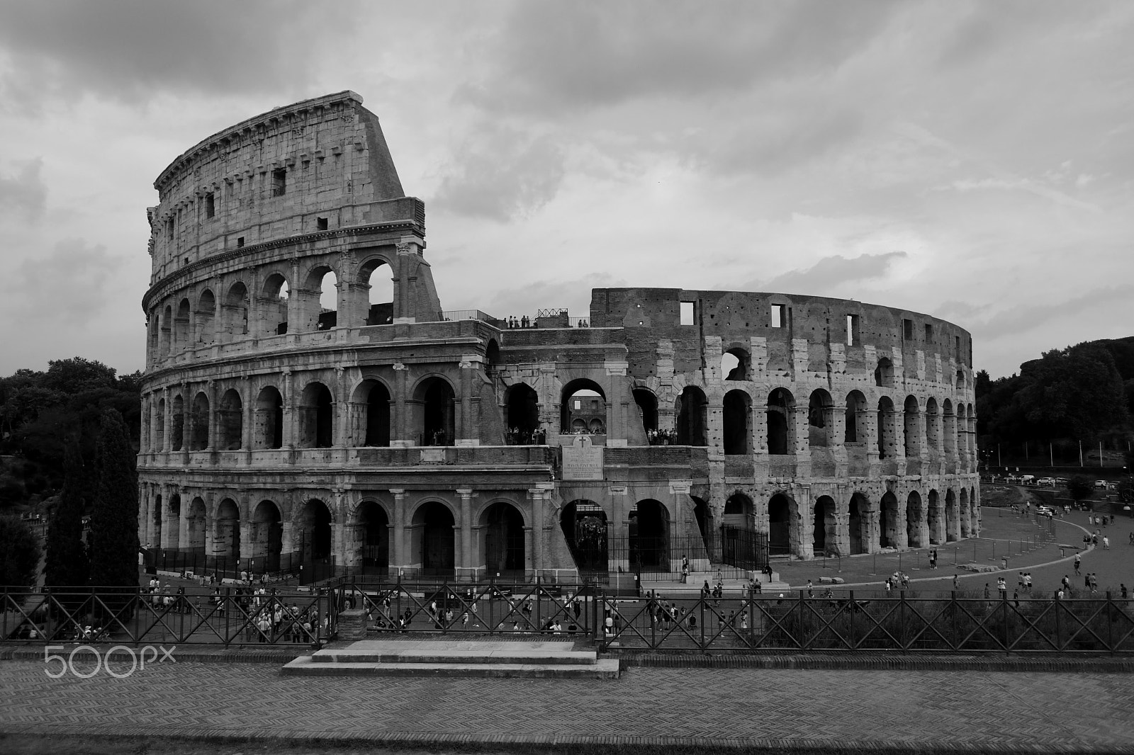 Nikon D500 sample photo. Roman colesseum photography