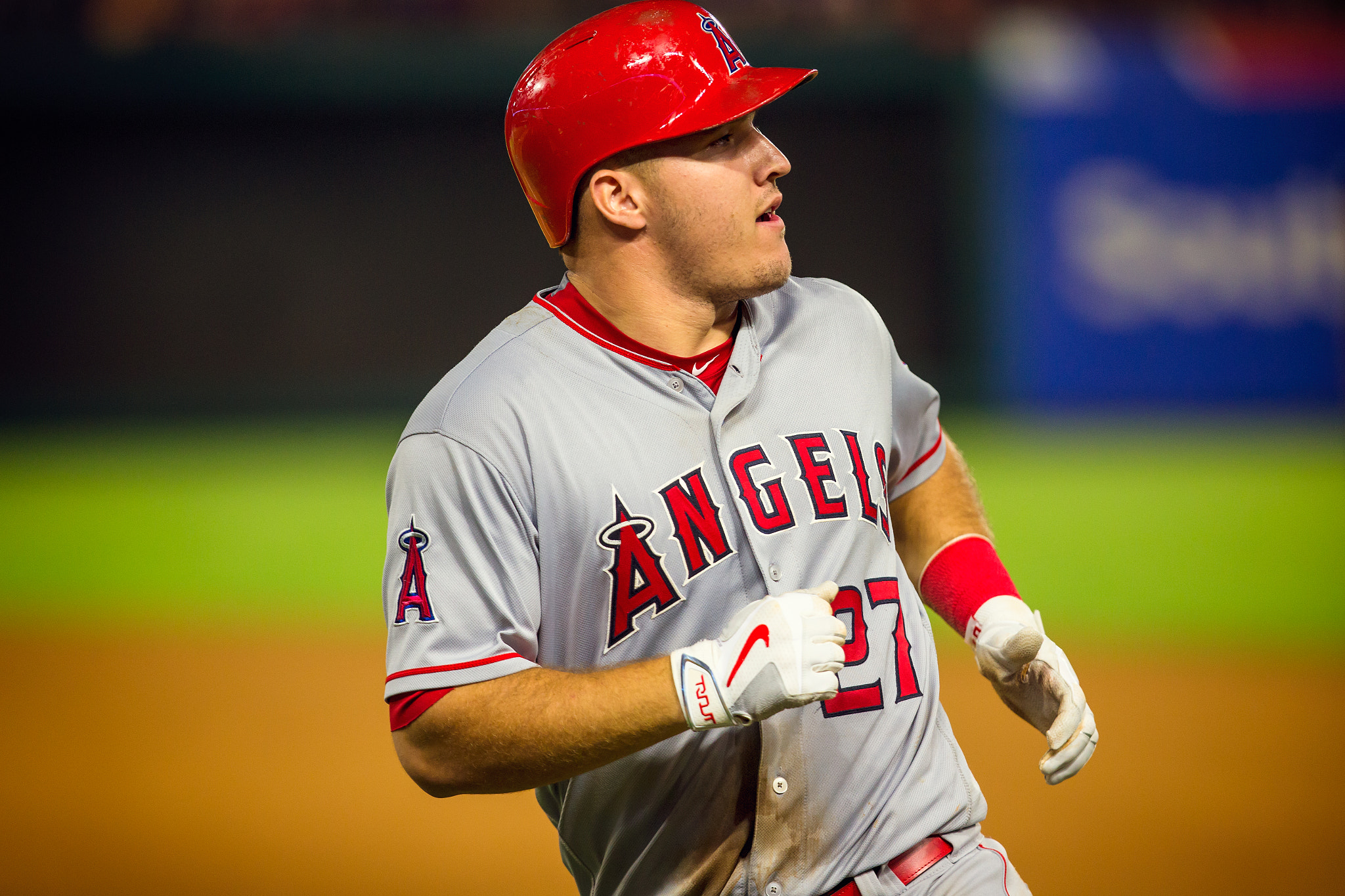 Canon EOS-1D X + Canon EF 300mm F2.8L IS II USM sample photo. Mike trout photography