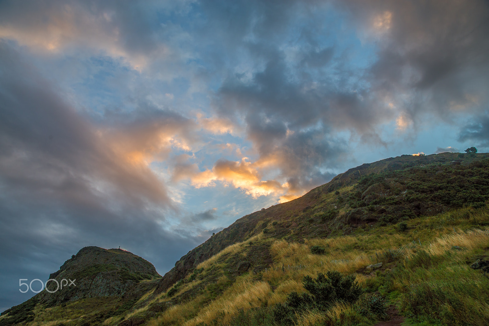 Nikon D600 + Sigma 24-60mm F2.8 EX DG sample photo. Light behind mountain photography