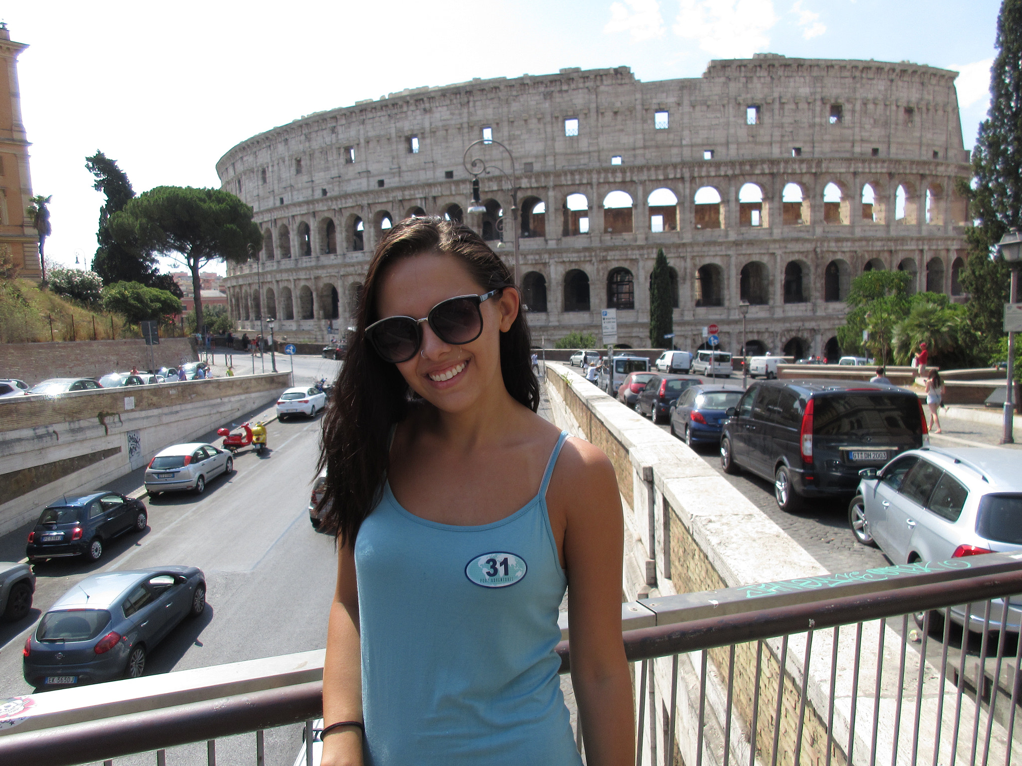 Canon PowerShot ELPH 350 HS (IXUS 275 HS / IXY 640) sample photo. Rome, italy - colusseum photography