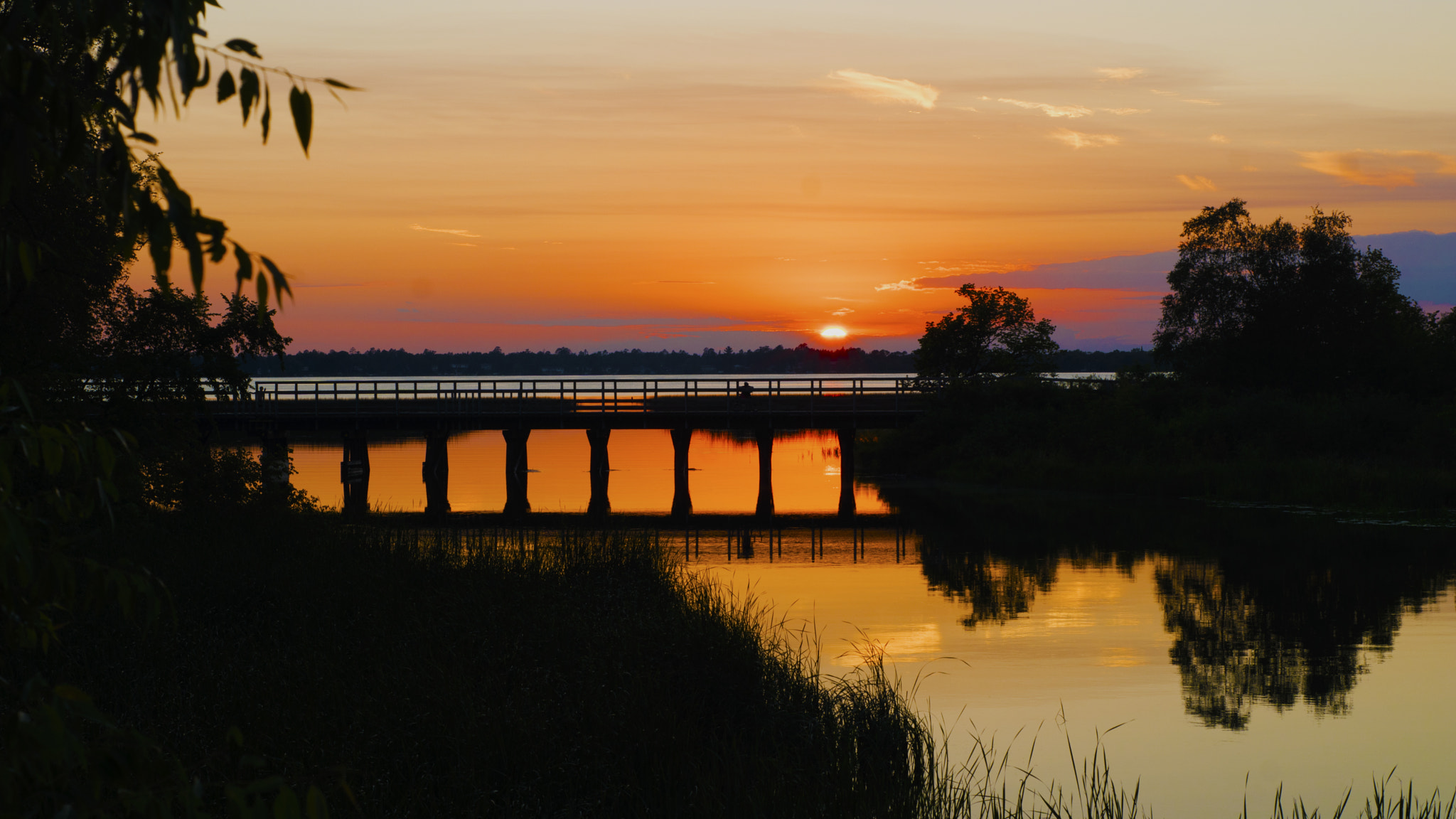 Sony ILCA-77M2 sample photo. Minnesota sunset photography