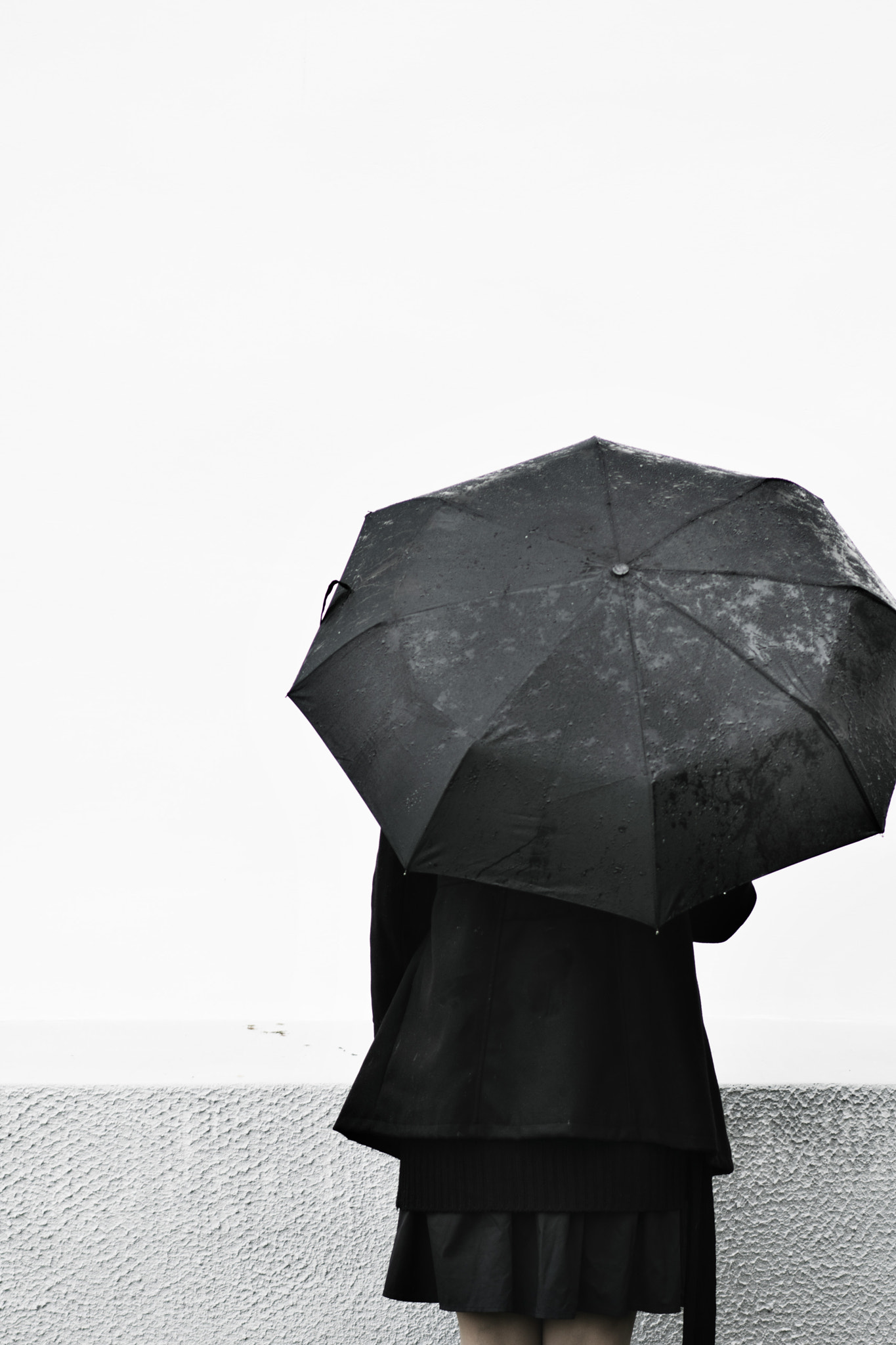 Nikon D3300 + Nikon AF-S Nikkor 85mm F1.8G sample photo. Rainy day photography