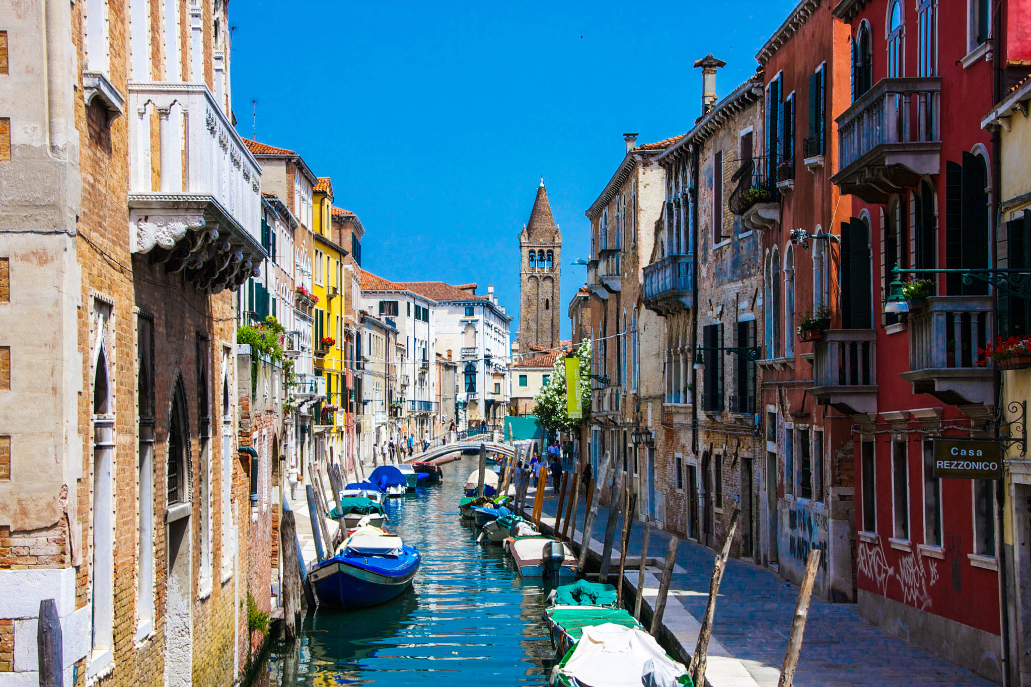 Sigma 18-125mm F3.8-5.6 DC OS HSM sample photo. Venice canal photography