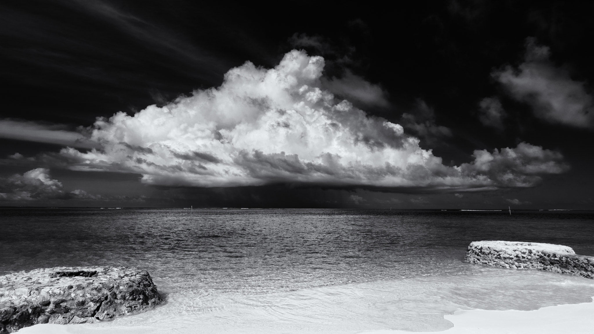 Pentax K-3 sample photo. Maldives storm photography