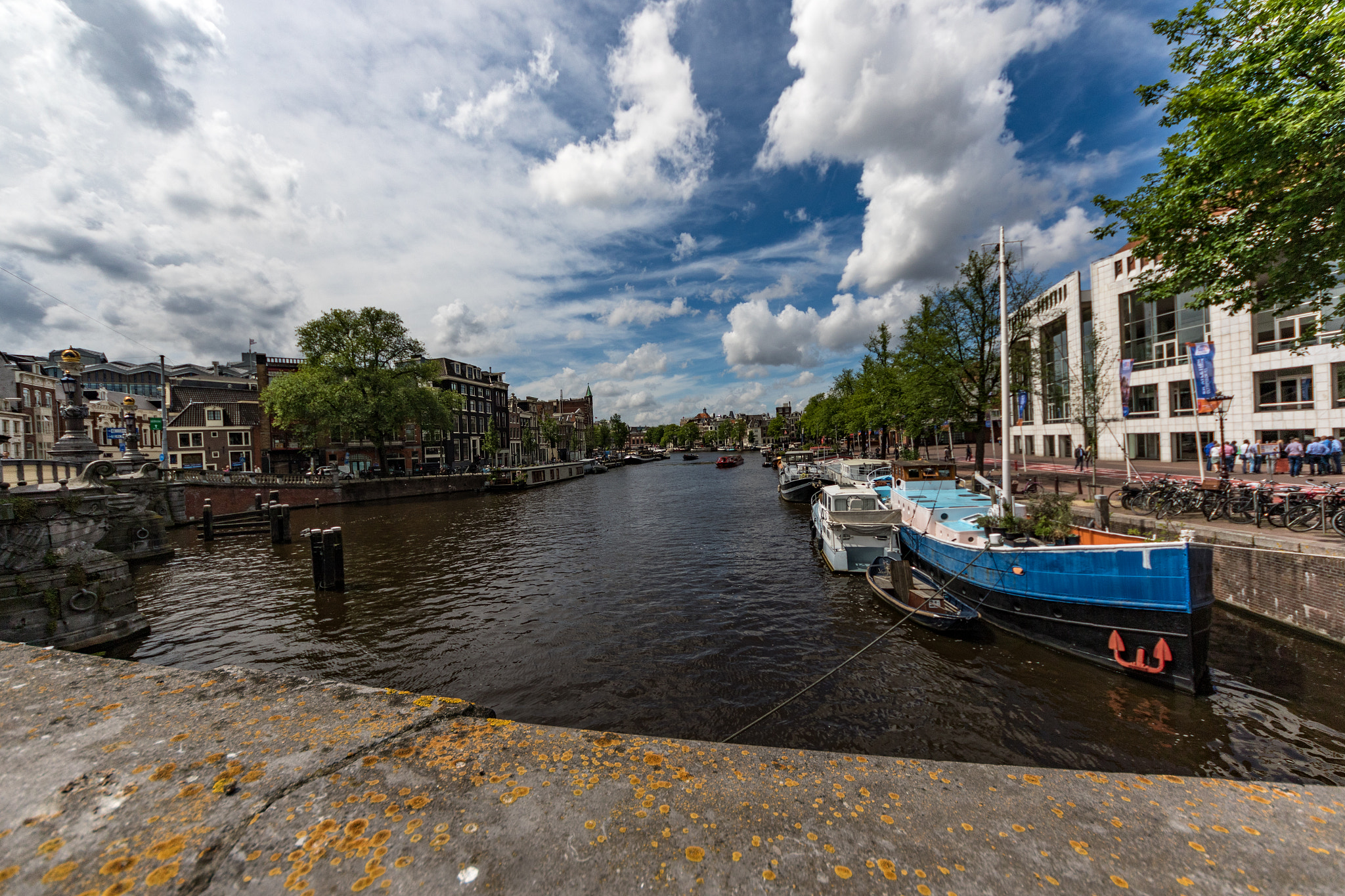 Sigma 8-16mm F4.5-5.6 DC HSM sample photo. Canals of amsterdam.  photography