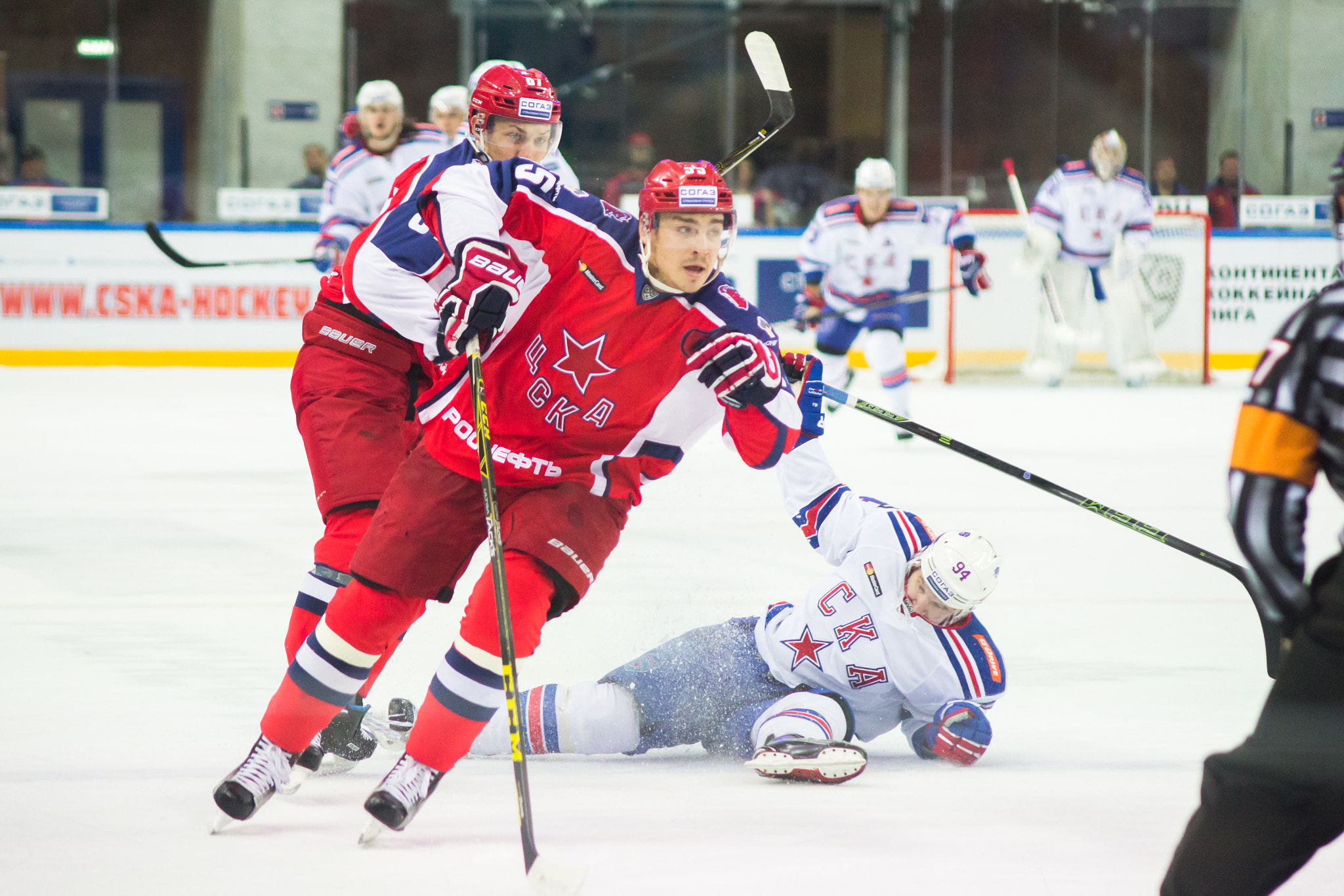 Sigma APO 50-150mm f/2.8 [II] EX DC HSM sample photo. Ice hockey photography