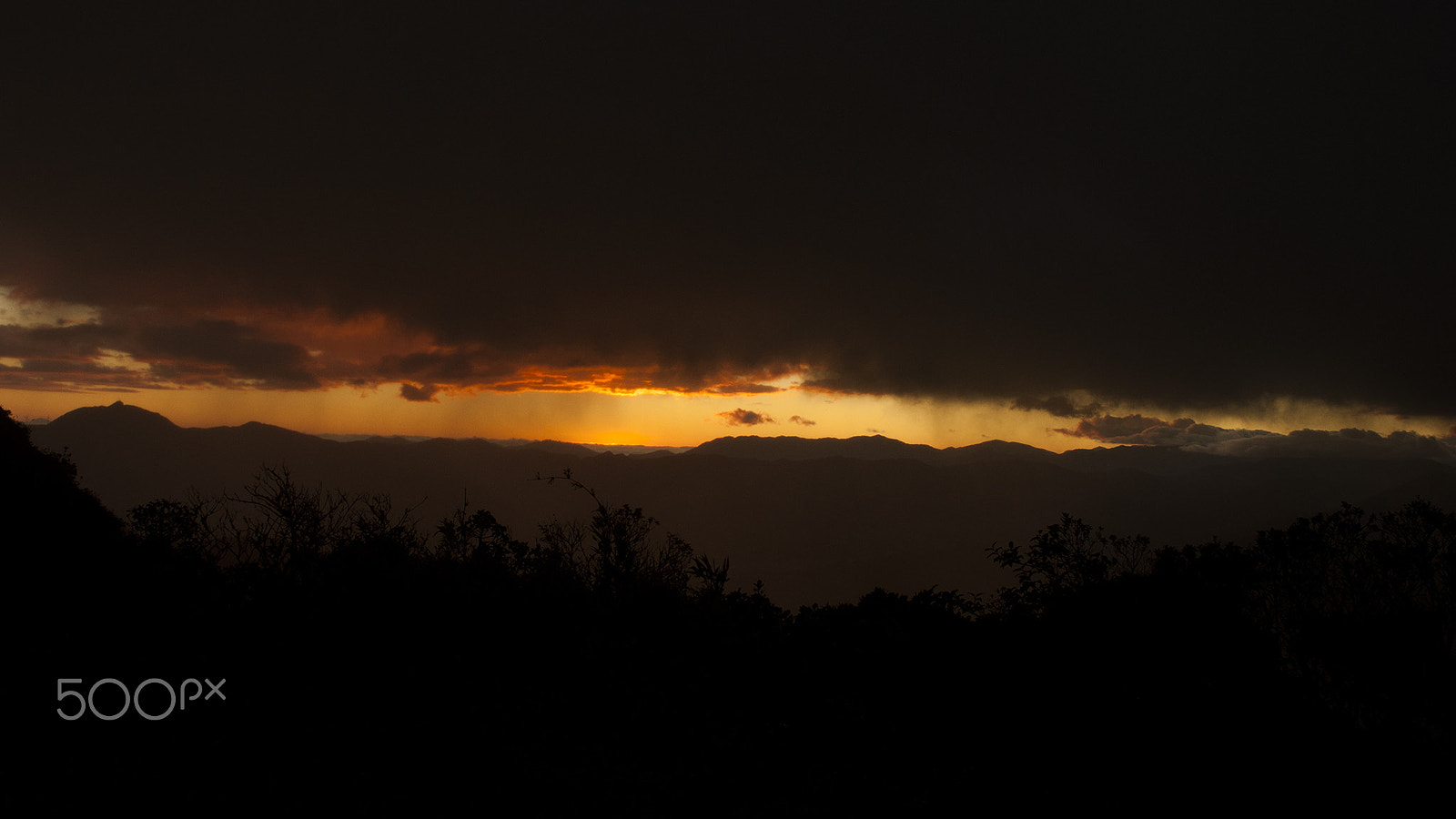 Nikon D5000 sample photo. Desde la cordillera photography