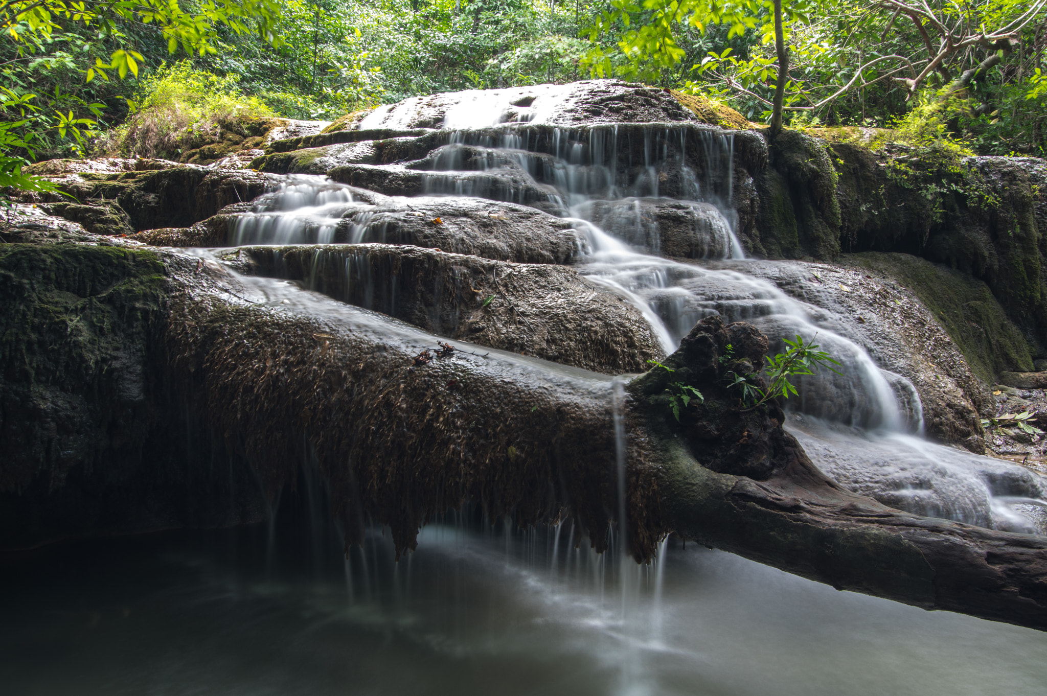 Pentax K-3 II sample photo. Silky waterfall photography