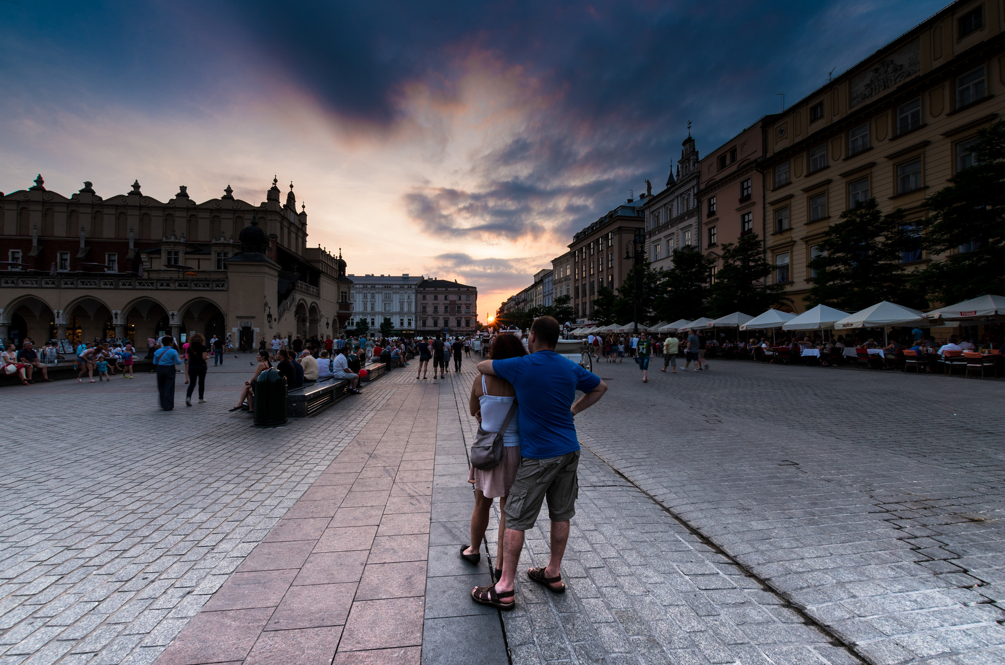 Pentax K-5 IIs sample photo. Main square, kraków, poland photography