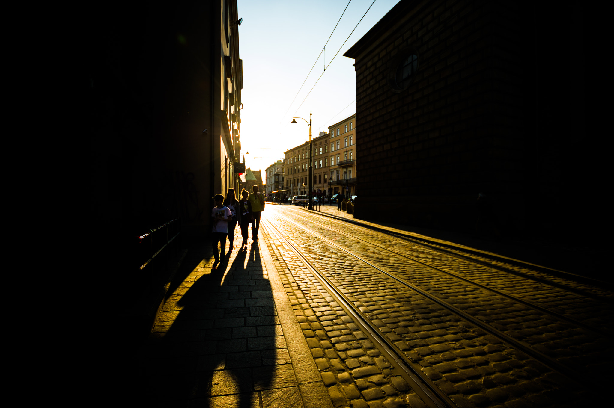 Sigma 10-20mm F3.5 EX DC HSM sample photo. Dominikańska street, kraków, poland photography