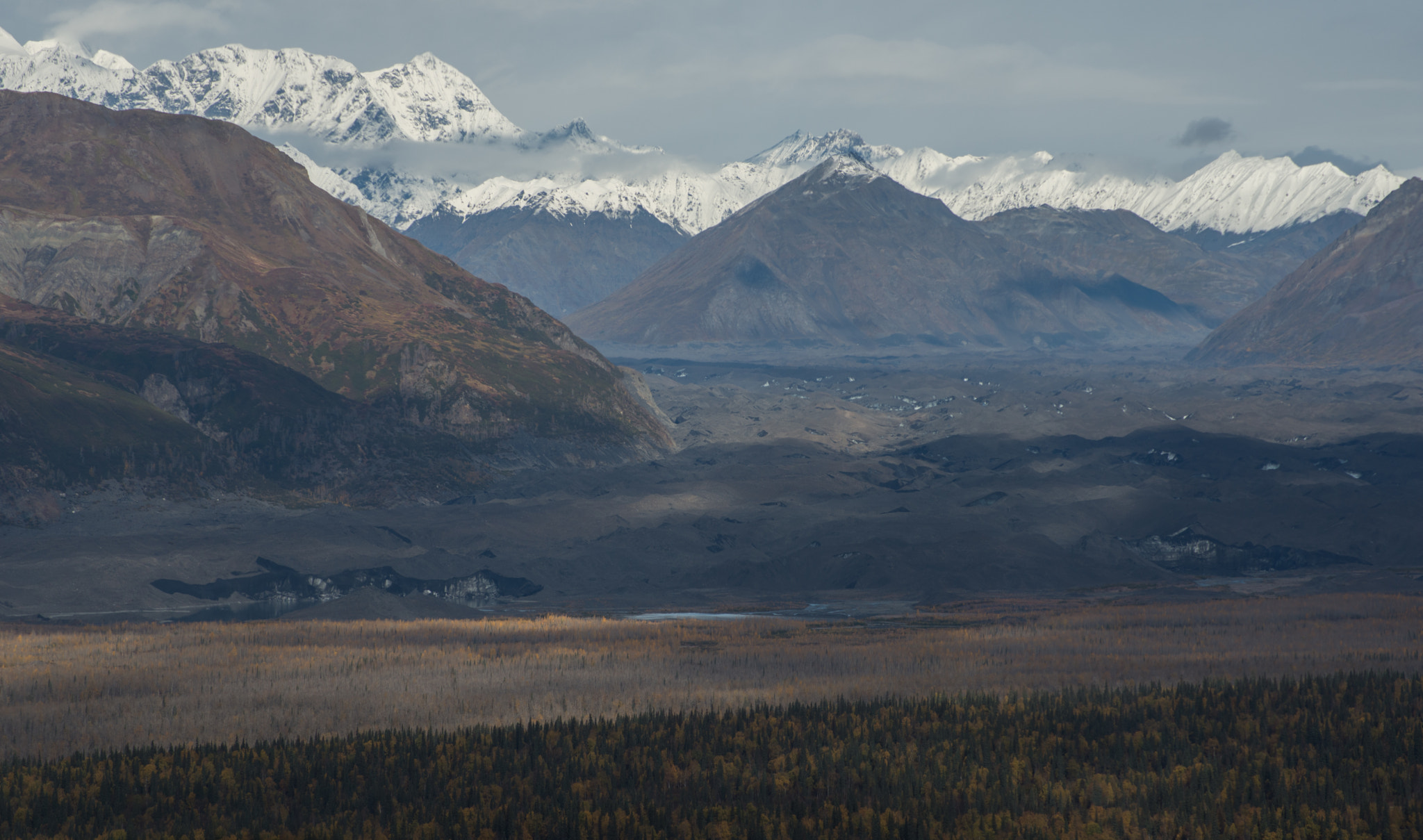 Nikon D600 sample photo. Ruth glacier photography