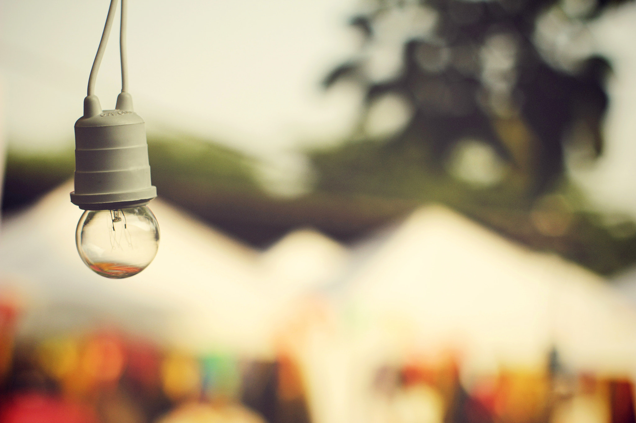 1.0 - 65535.0 mm sample photo. Lighting decor in carnival with retro filter effect photography
