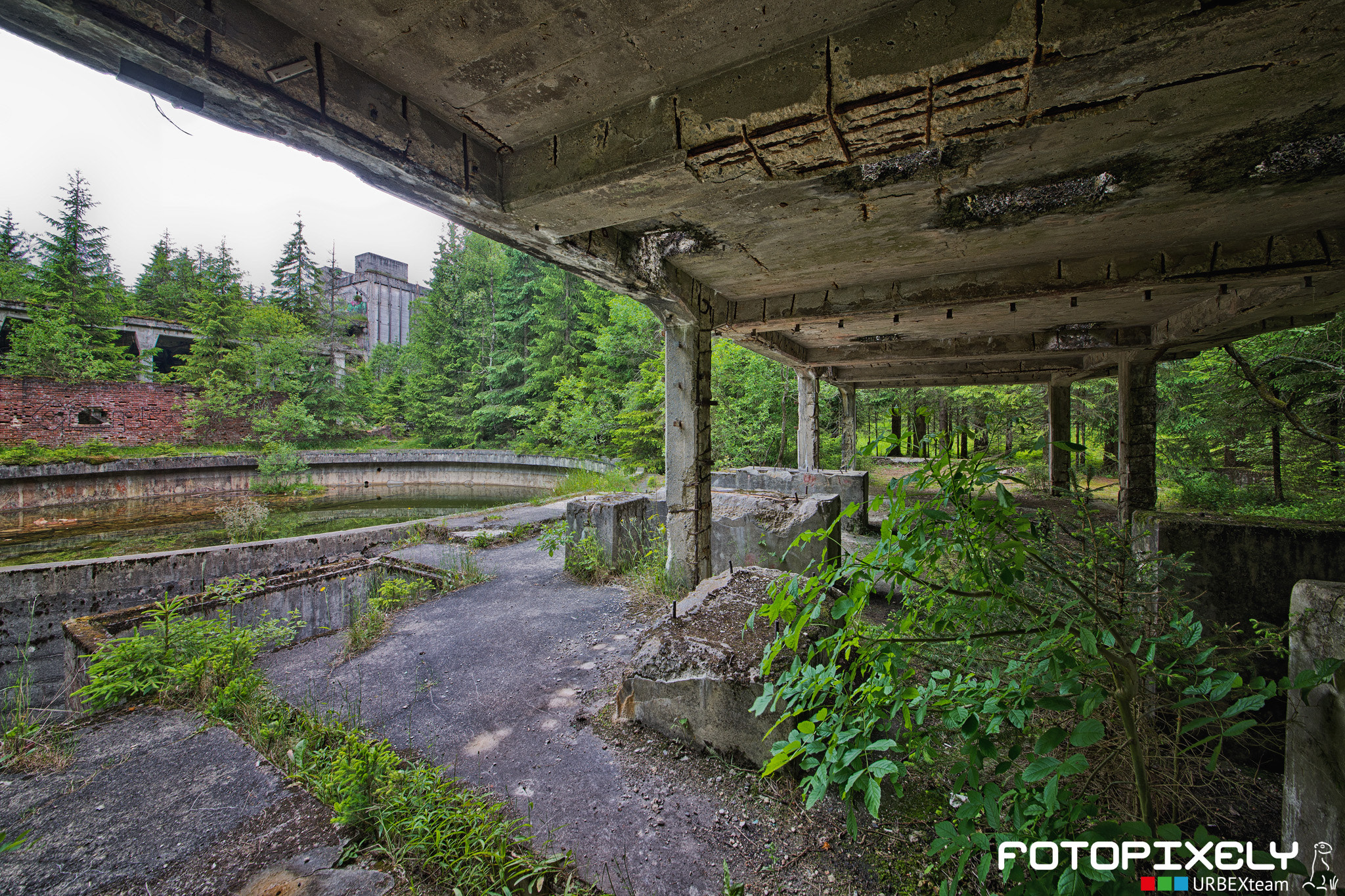 Nikon D600 sample photo. Tajná nacistická továrna / secret nazi factory photography