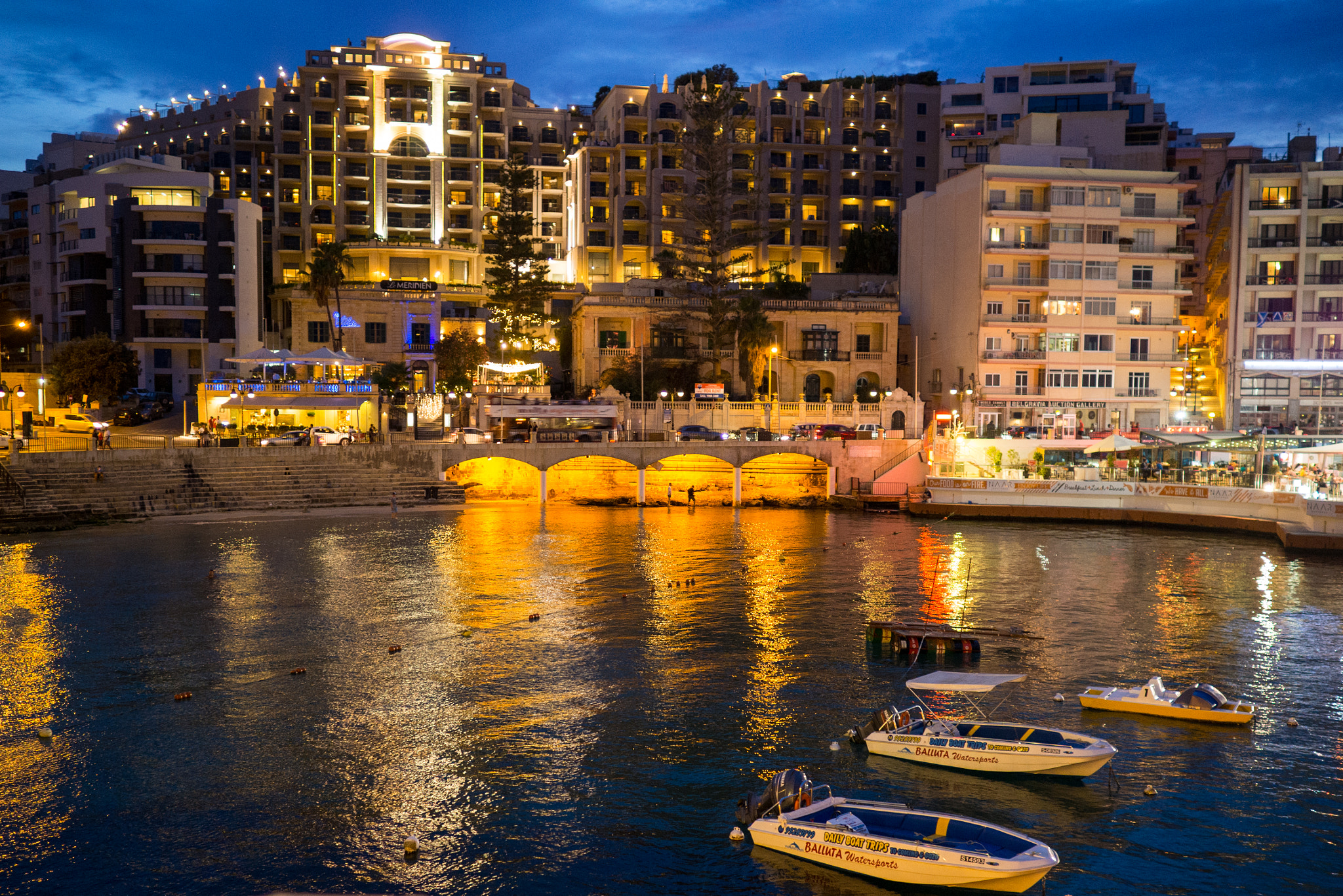 Olympus M.Zuiko Digital 17mm F1.8 sample photo. St julians bay, nightscape photography
