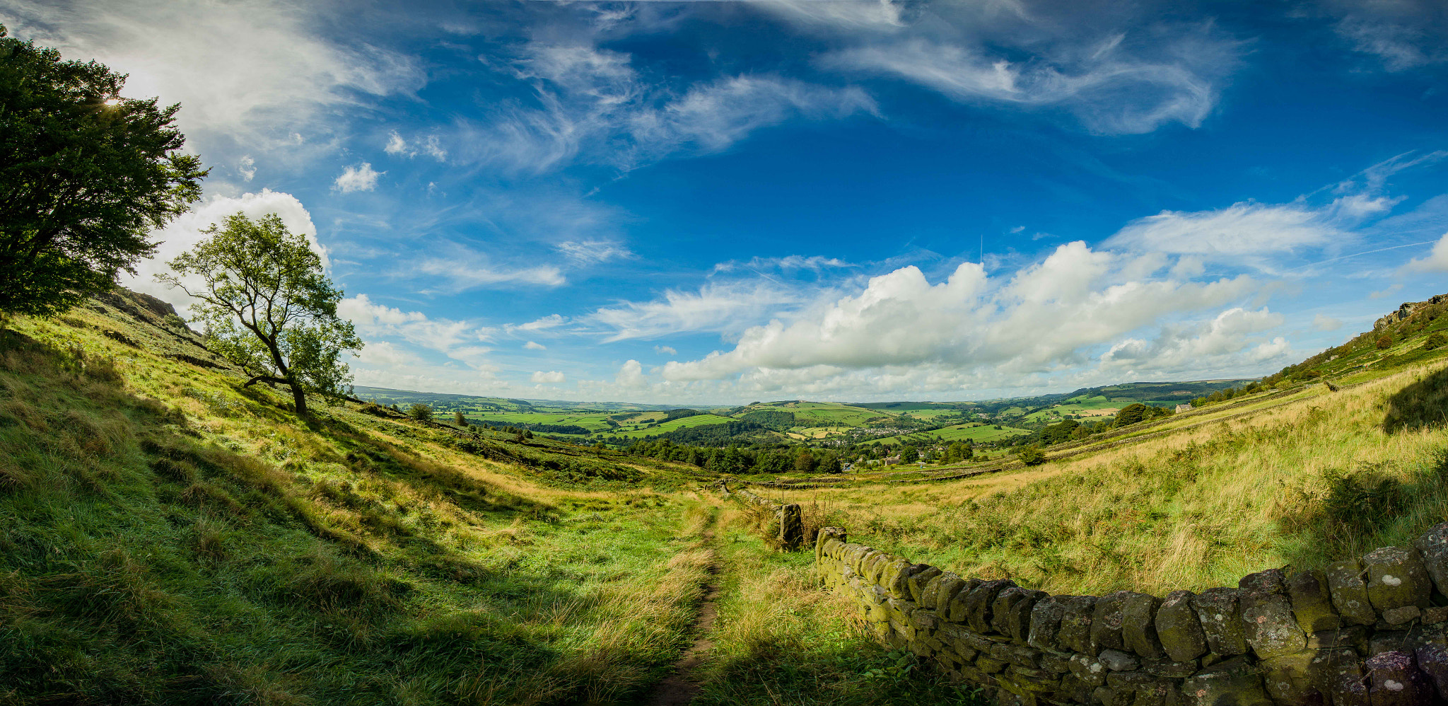 Sony SLT-A65 (SLT-A65V) + Sigma 10-20mm F3.5 EX DC HSM sample photo. Nearing baslow edge photography