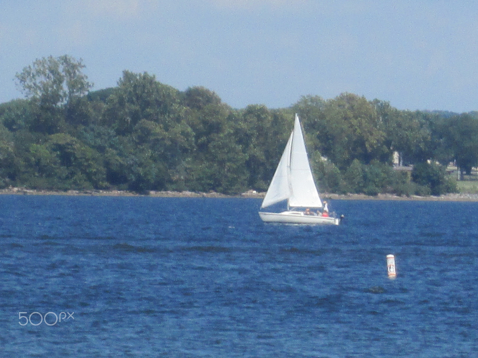 Canon PowerShot A3400 IS sample photo. The sailboat photography