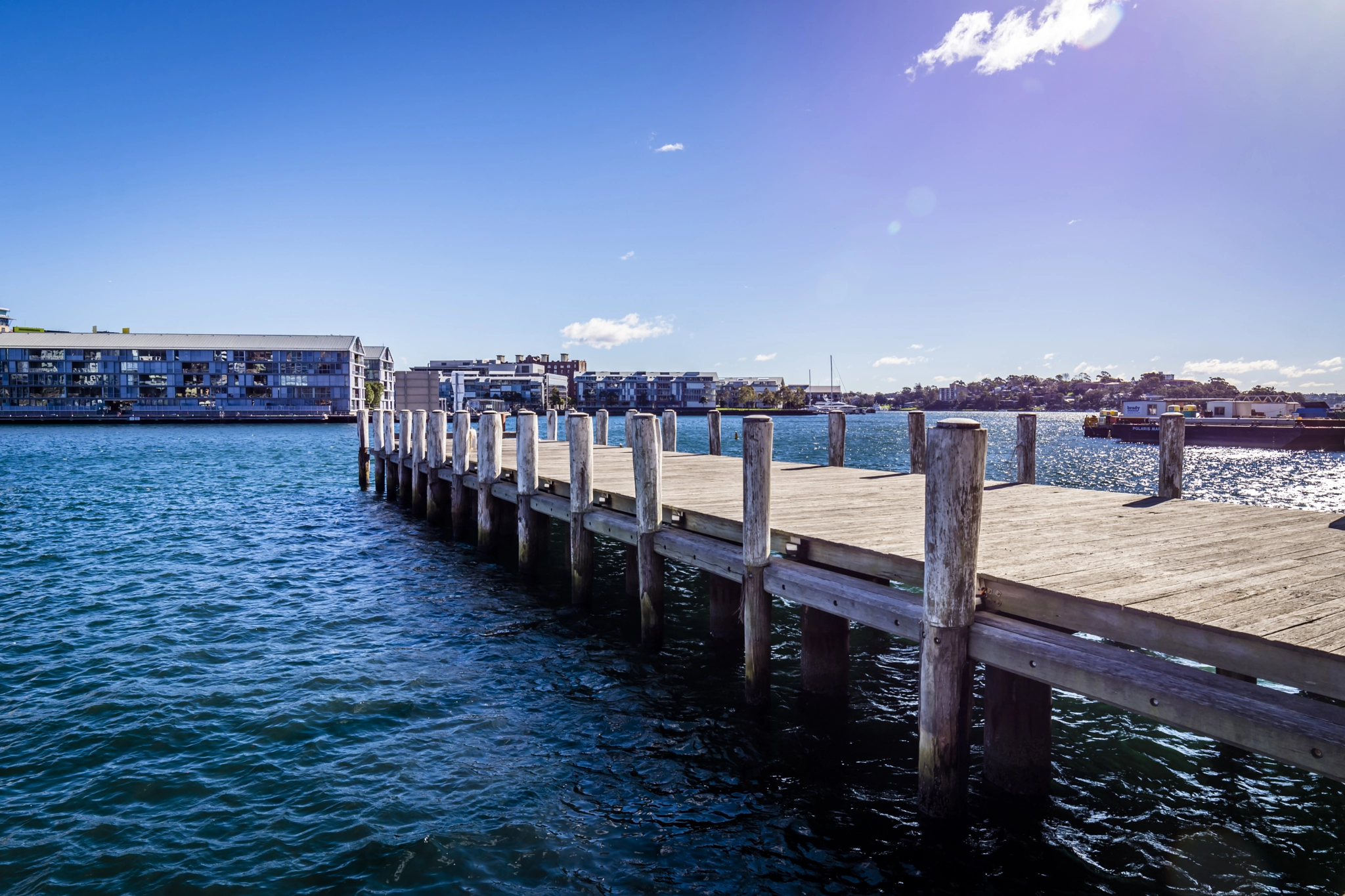 Samyang 14mm F2.8 ED AS IF UMC sample photo. Sydney pier photography