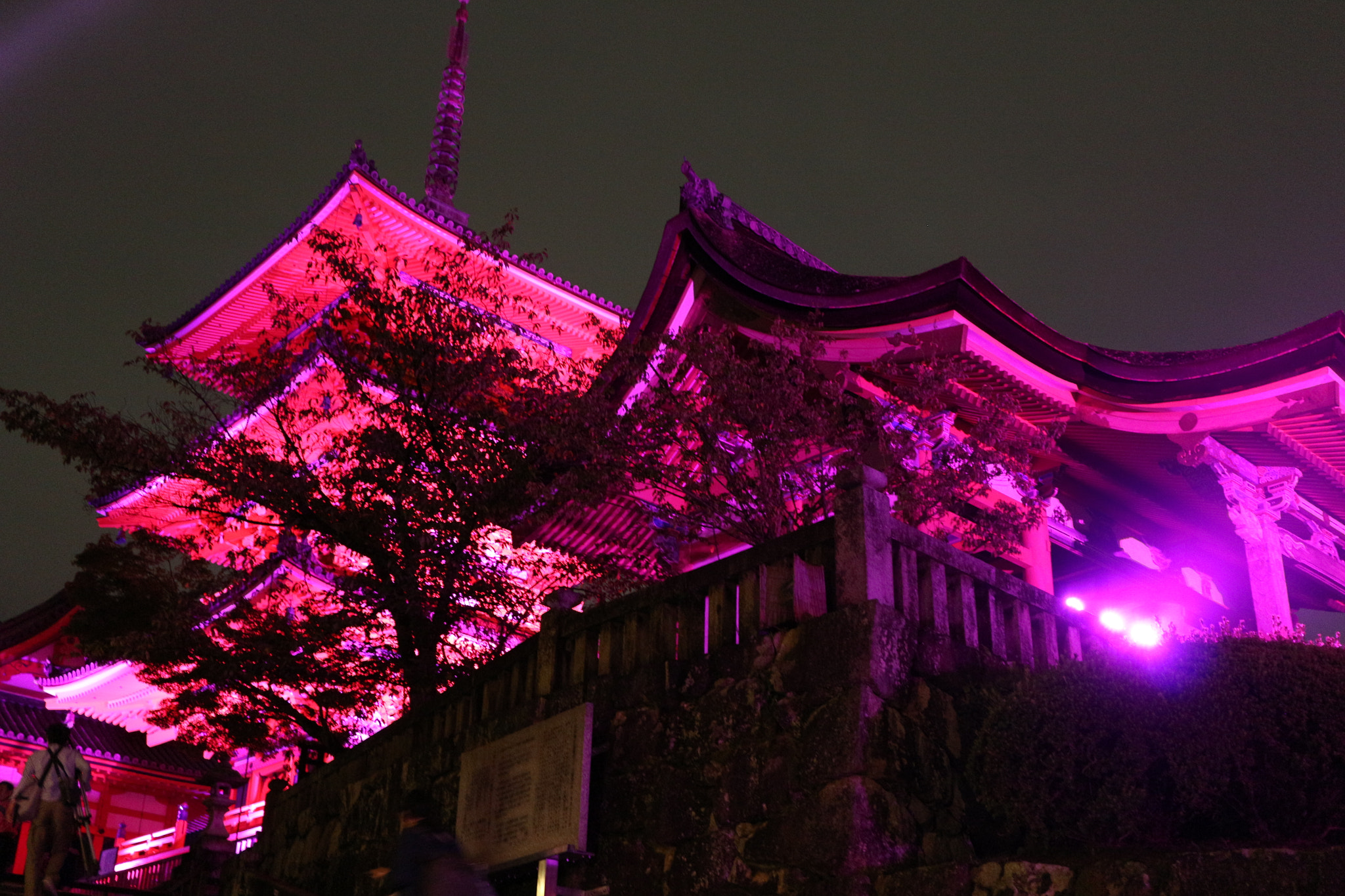 Canon EOS 100D (EOS Rebel SL1 / EOS Kiss X7) sample photo. Kiyomizu-temple photography