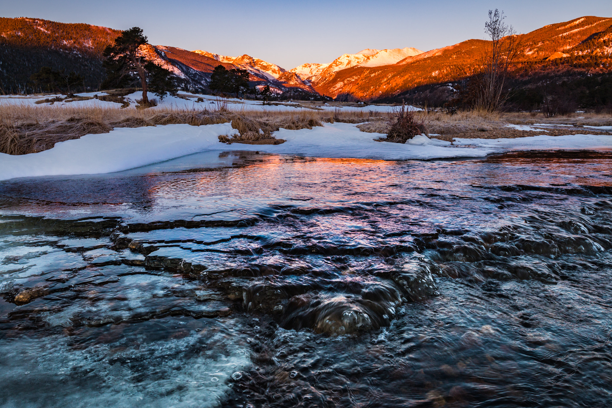 Canon EOS 70D + Canon EF 16-35mm F4L IS USM sample photo. Big thompson river melt photography