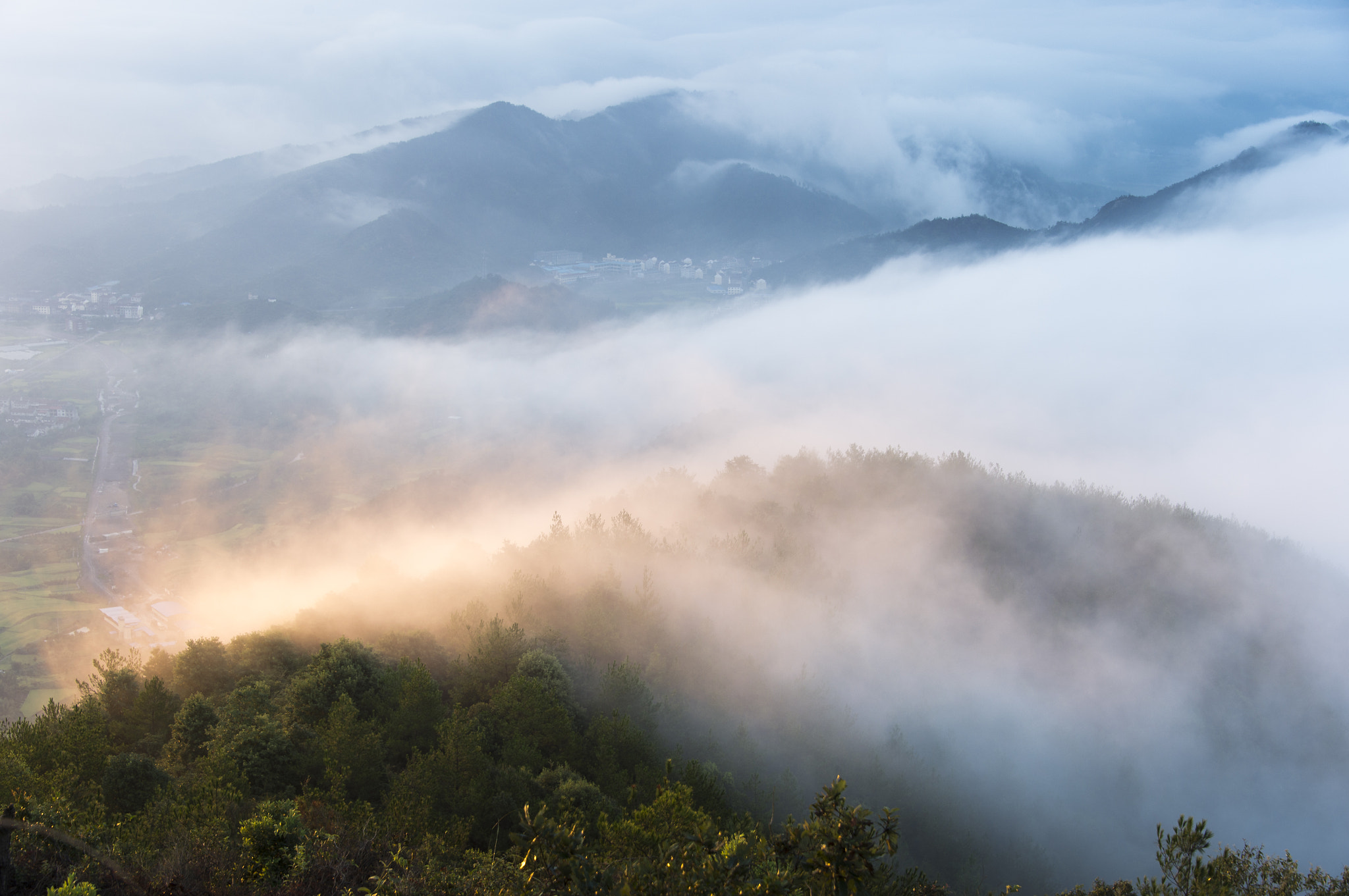 Nikon D4S sample photo. Colorful morning photography