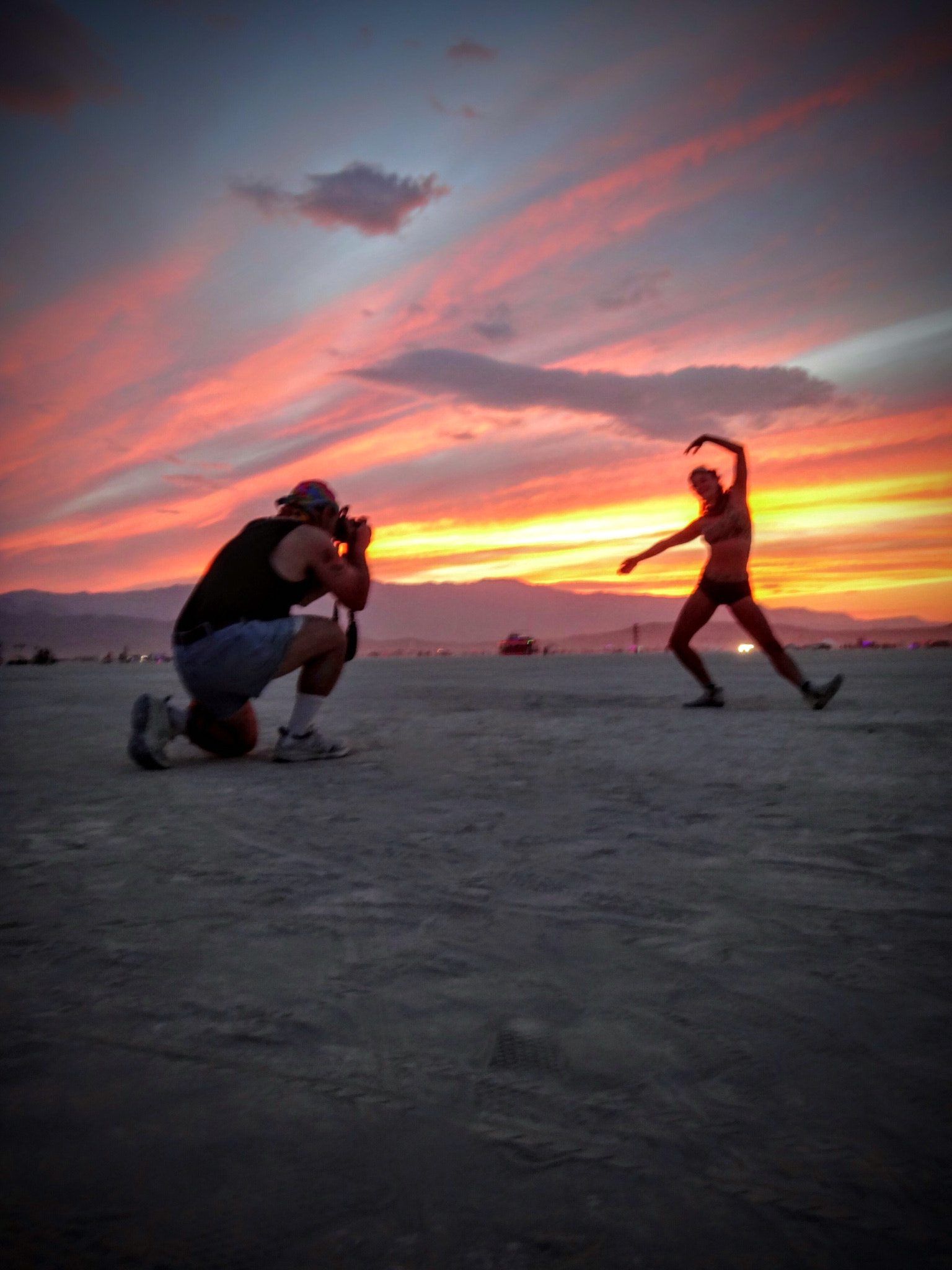 Sony Cyber-shot DSC-TX30 sample photo. My pal in #action at #burningman photography