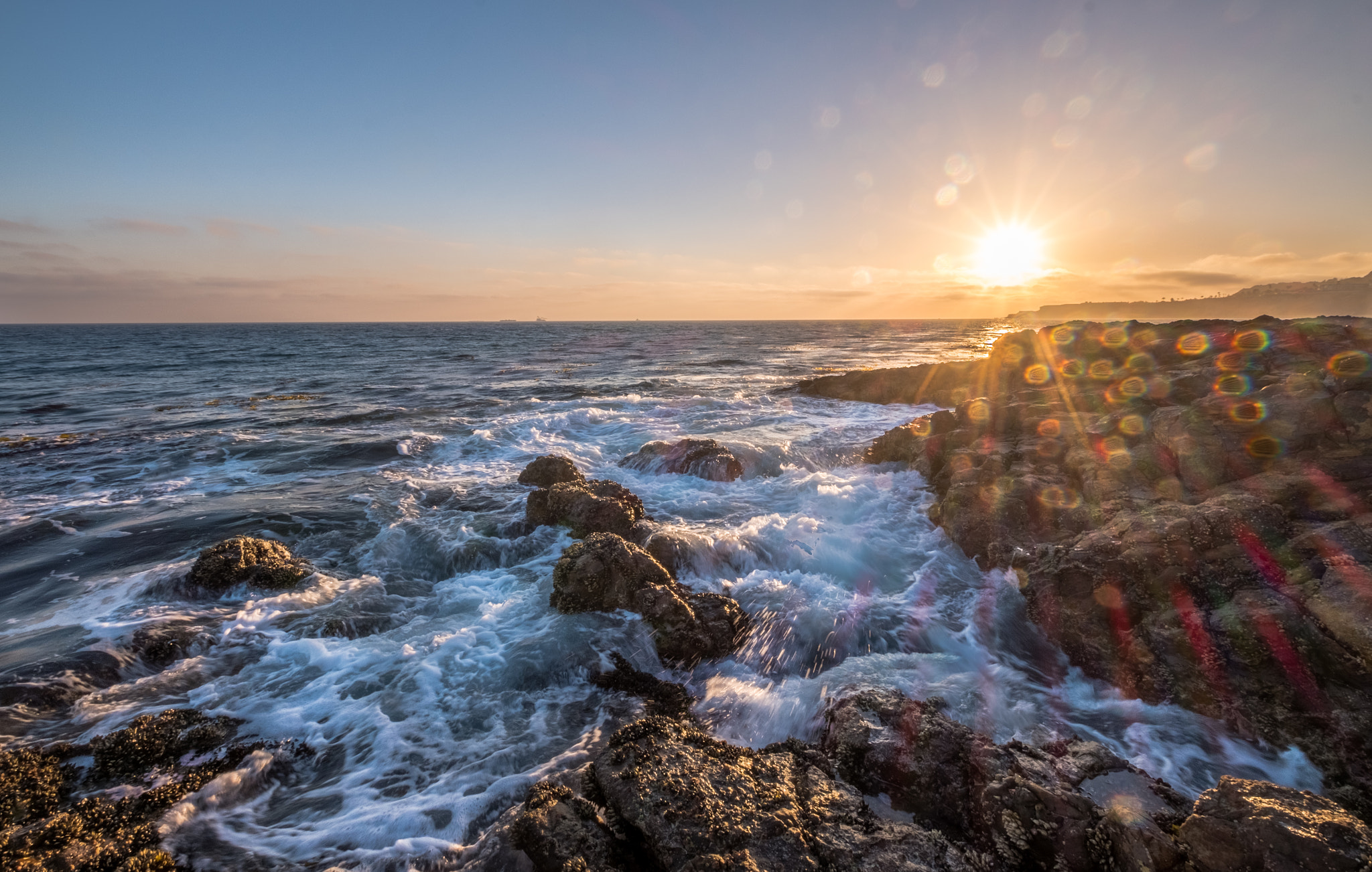 Fujifilm X-E2S sample photo. Abalone cove sunset photography